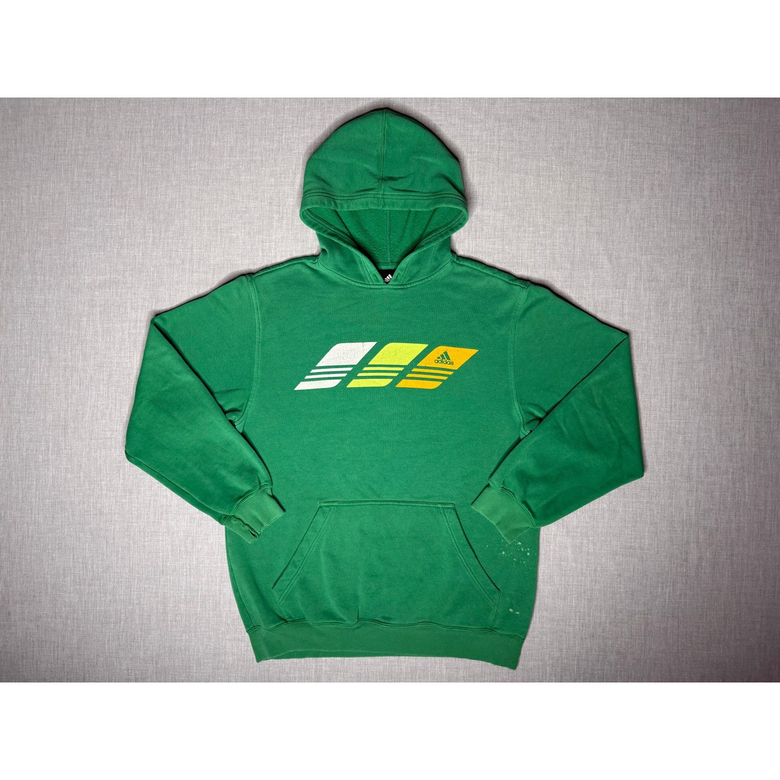 Adidas × Vintage Vintage Y2K Adidas Sample Pullover Hoodie Sweatshirt Medium Size US M / EU 48-50 / 2 - 1 Thumbnail