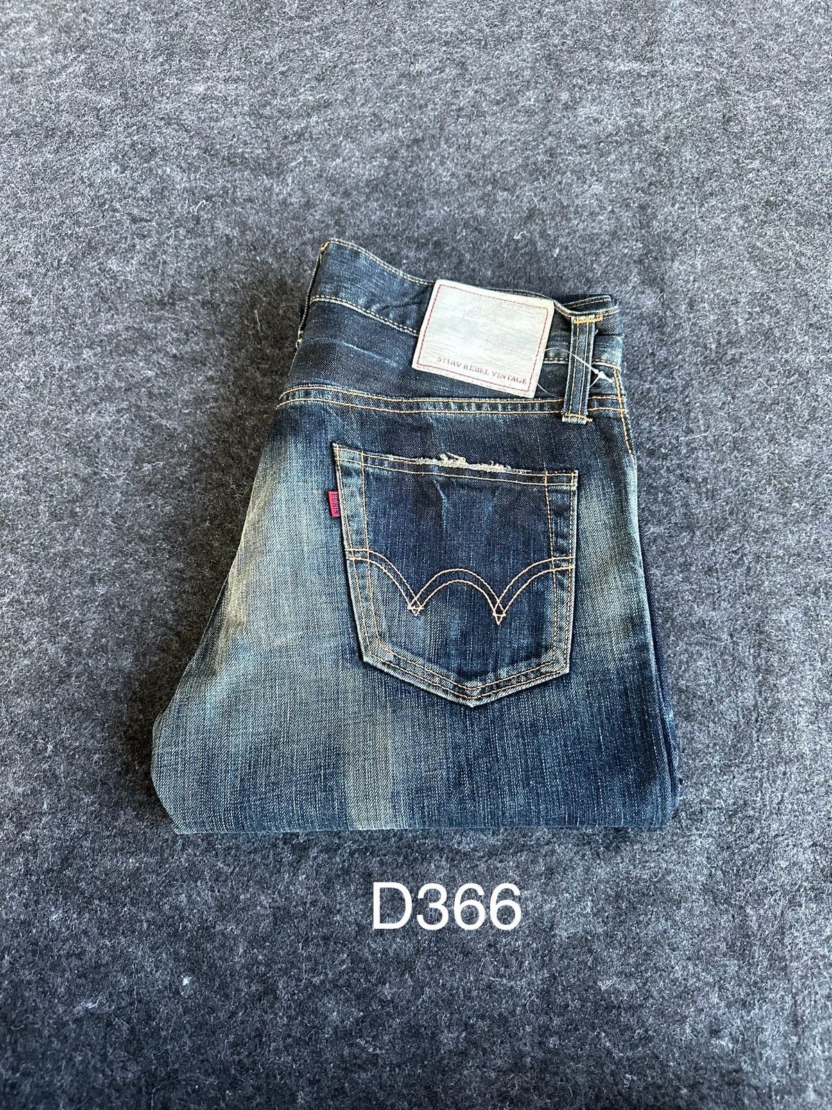 Edwin Edwin Rebel Limited Flare Vintage Denim 32x32 D366 Size US 32 / EU 48 - 19 Thumbnail