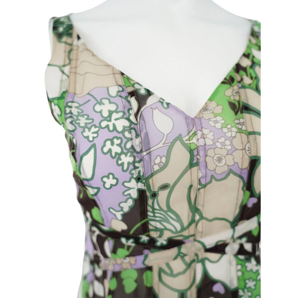 Designer Ectetera Tie Waist Floral Tank Size 0/XS Size XS / US 0-2 / IT 36-38 - 5 Thumbnail