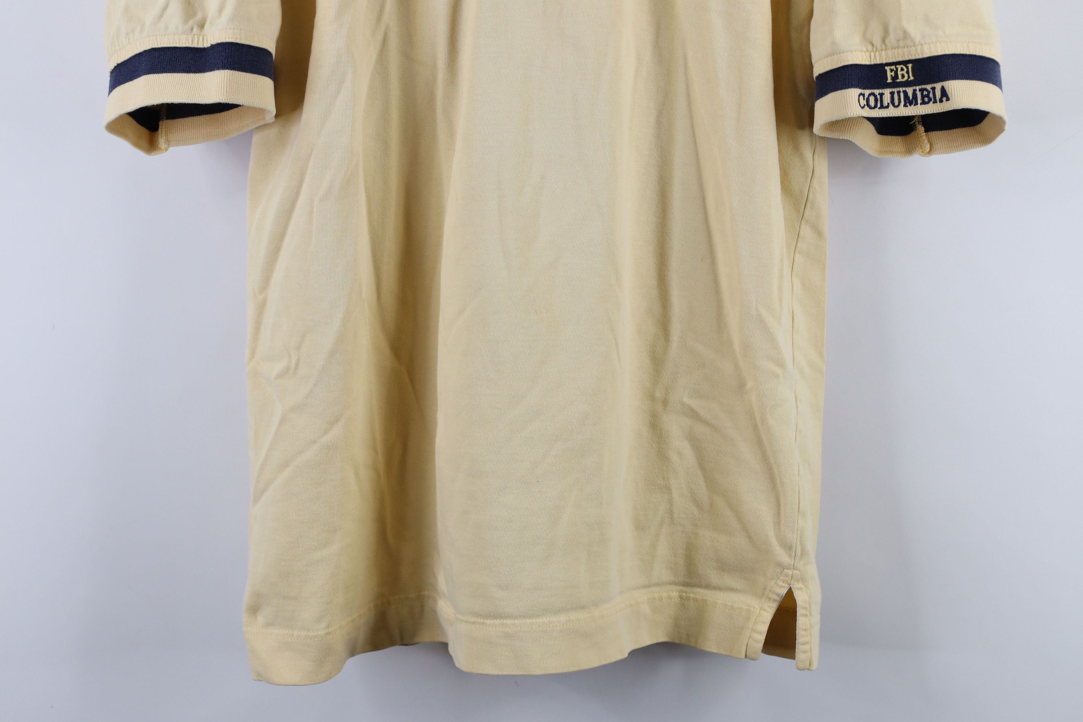 Vintage Vintage 90s Federal Bureau of Investigation Columbia Polo Size US L / EU 52-54 / 3 - 3 Thumbnail