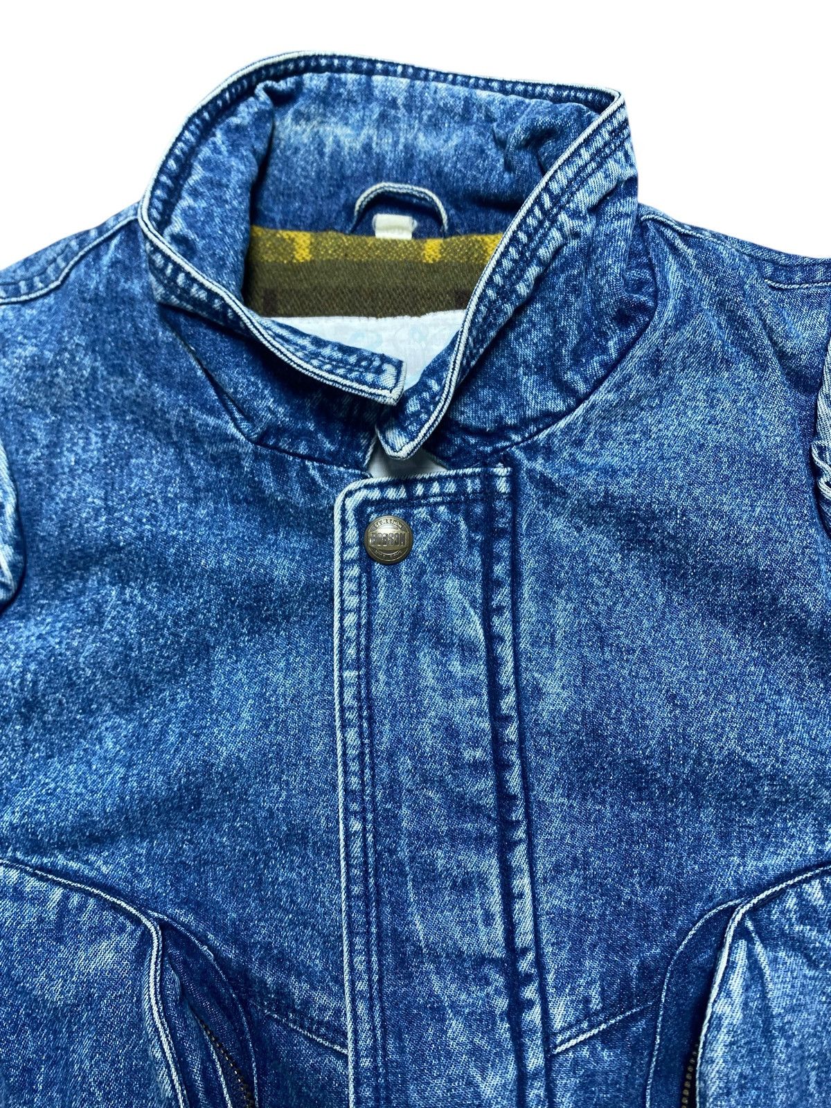 Japanese Brand VINTAGE BOBSON DENIM JACKET Size US XL / EU 56 / 4 - 7 Thumbnail