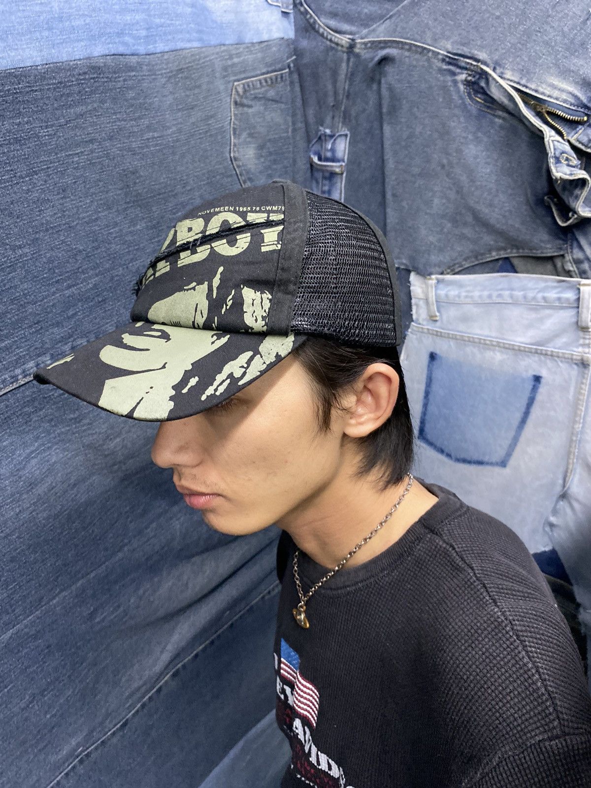 Hysteric Glamour playboy truckerhat like hysteric Size ONE SIZE - 8 Thumbnail