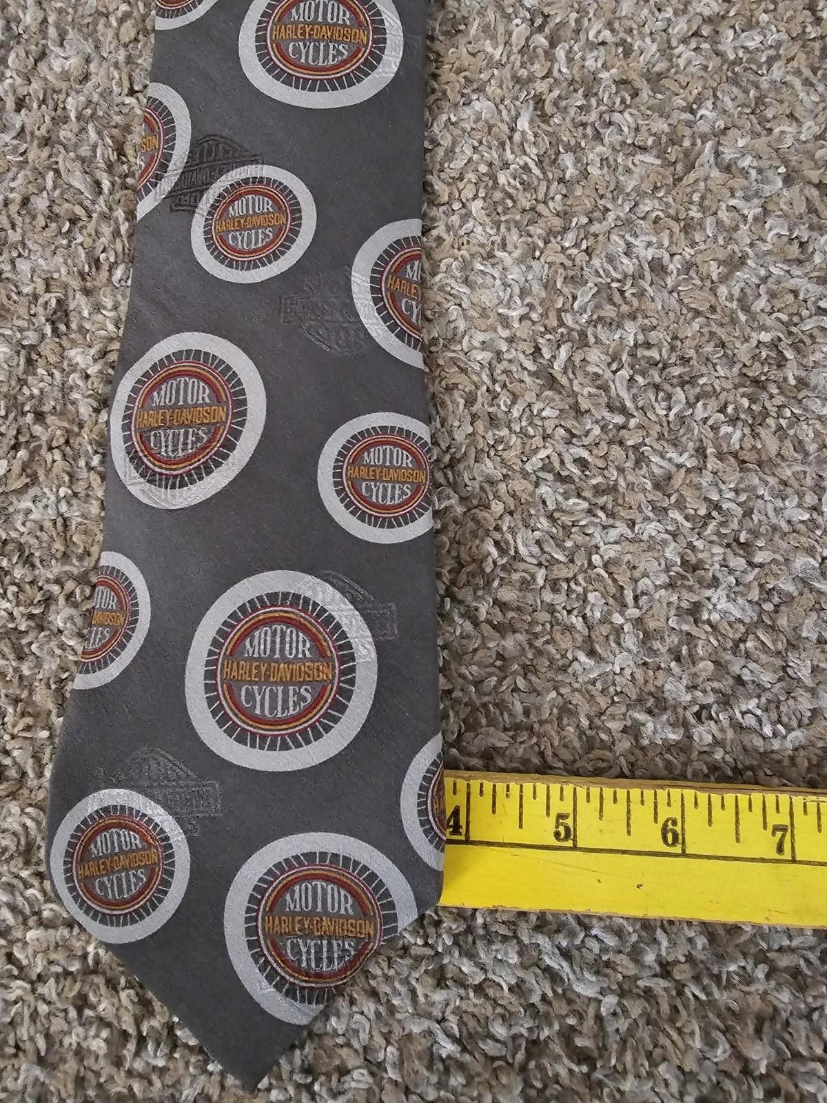 Ralph Marlin RM STYLE Ralph Marlin Harley Davidson Motor Cycles tie Size ONE SIZE - 6 Thumbnail