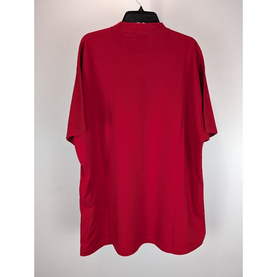 Adidas × Balenciaga o1rshd1 Oversize T-Shirt in Red Size US L / EU 52-54 / 3 - 13 Thumbnail