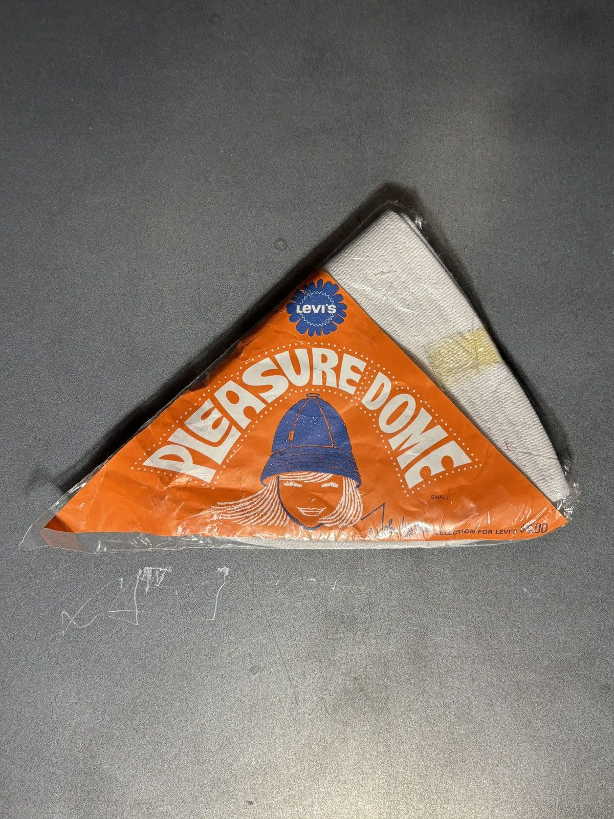 Levi's 1970s Levi's "Pleasure Dome" by John Weitz Vintage Big E Hat Size ONE SIZE - 7 Thumbnail