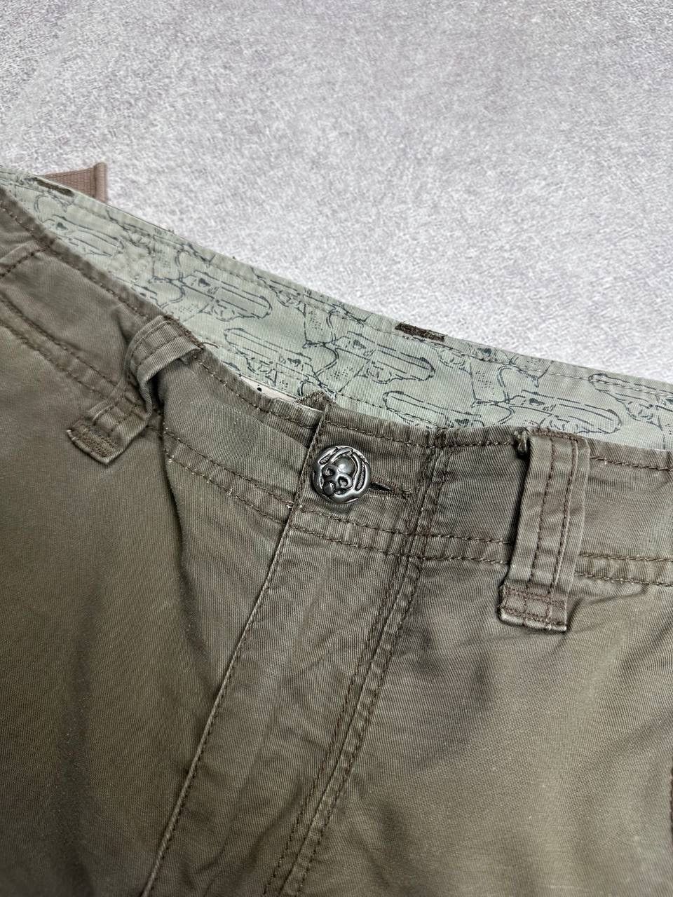 Japanese Brand Vintage De Puta Madre Crazy Embroidery Y2K Shorts Jorts 32/M Size US 32 / EU 48 - 4 Thumbnail
