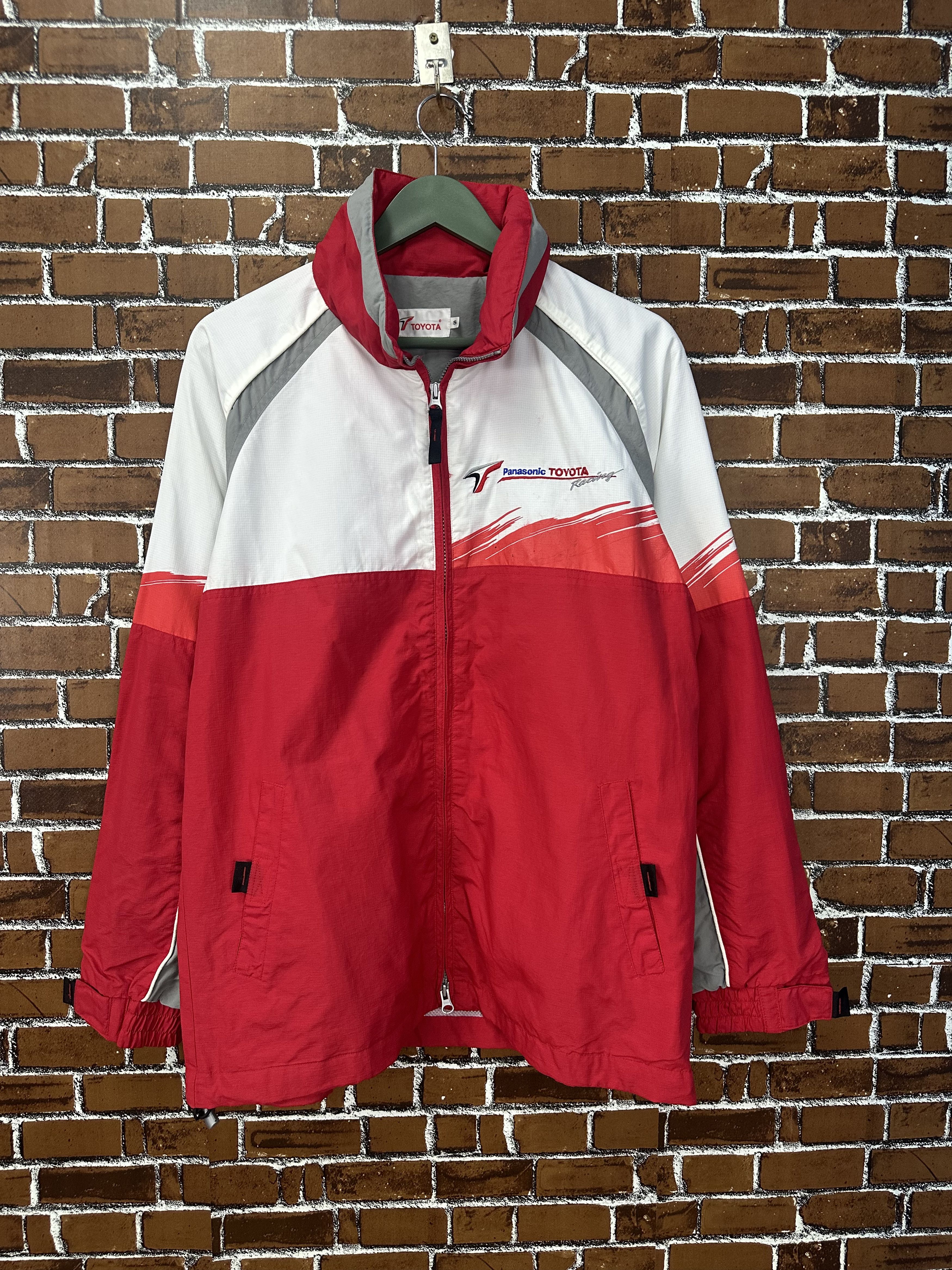 Formula 1 Vtg Toyota Racing Panasonic F1 Nylon Jacket Z328 Size US S / EU 44-46 / 1 - 1 Thumbnail