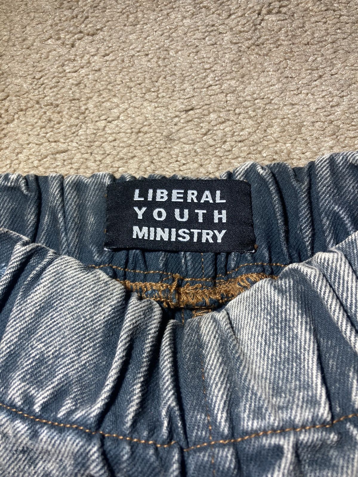 Liberal Youth Ministry SS21 New Liberal Youth Ministry Pants Destroyed Jeans Small Size US 30 / EU 46 - 7 Thumbnail