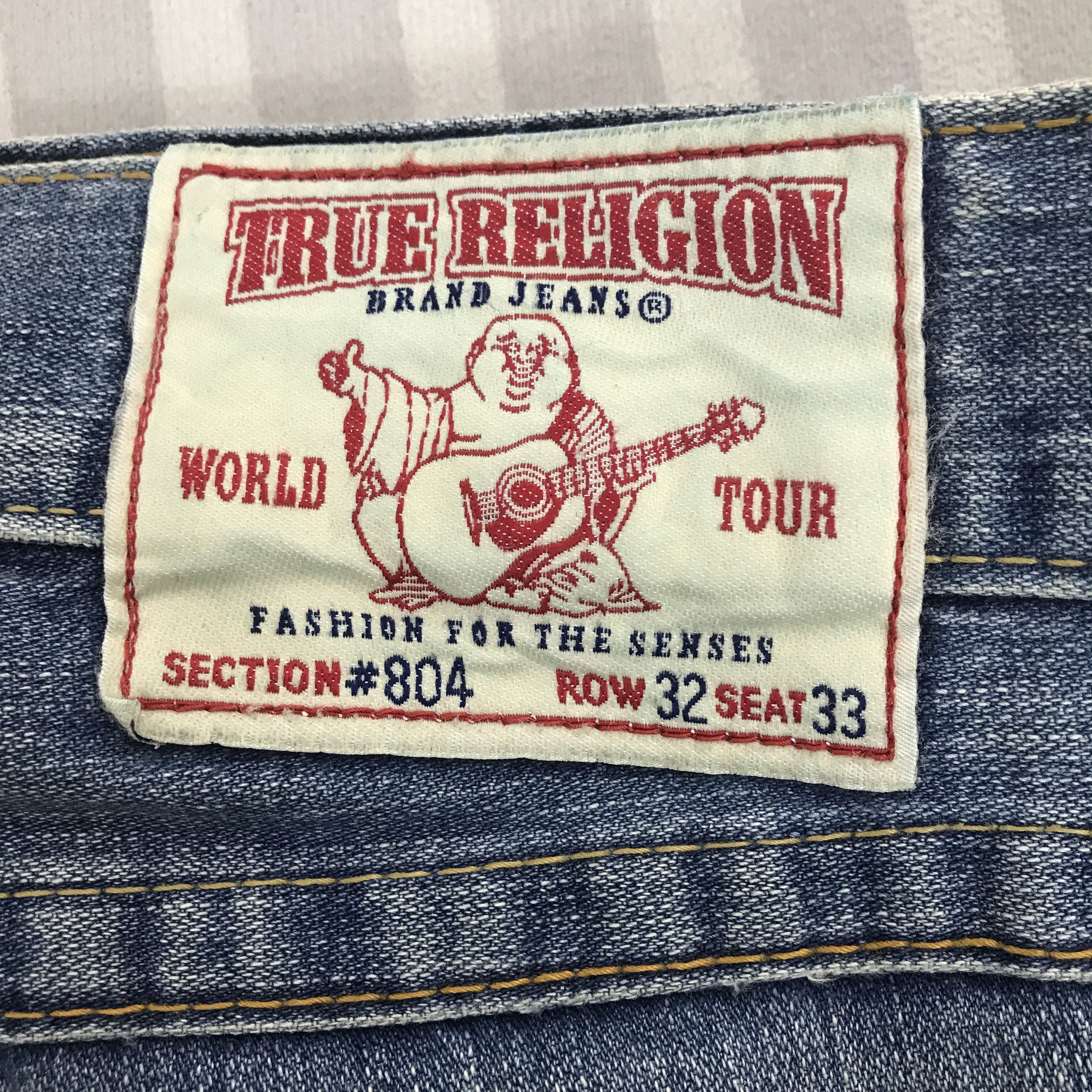 True Religion Vintage True Religon Distressed Flare Bootcut Denim Pants Size US 32 / EU 48 - 13 Thumbnail
