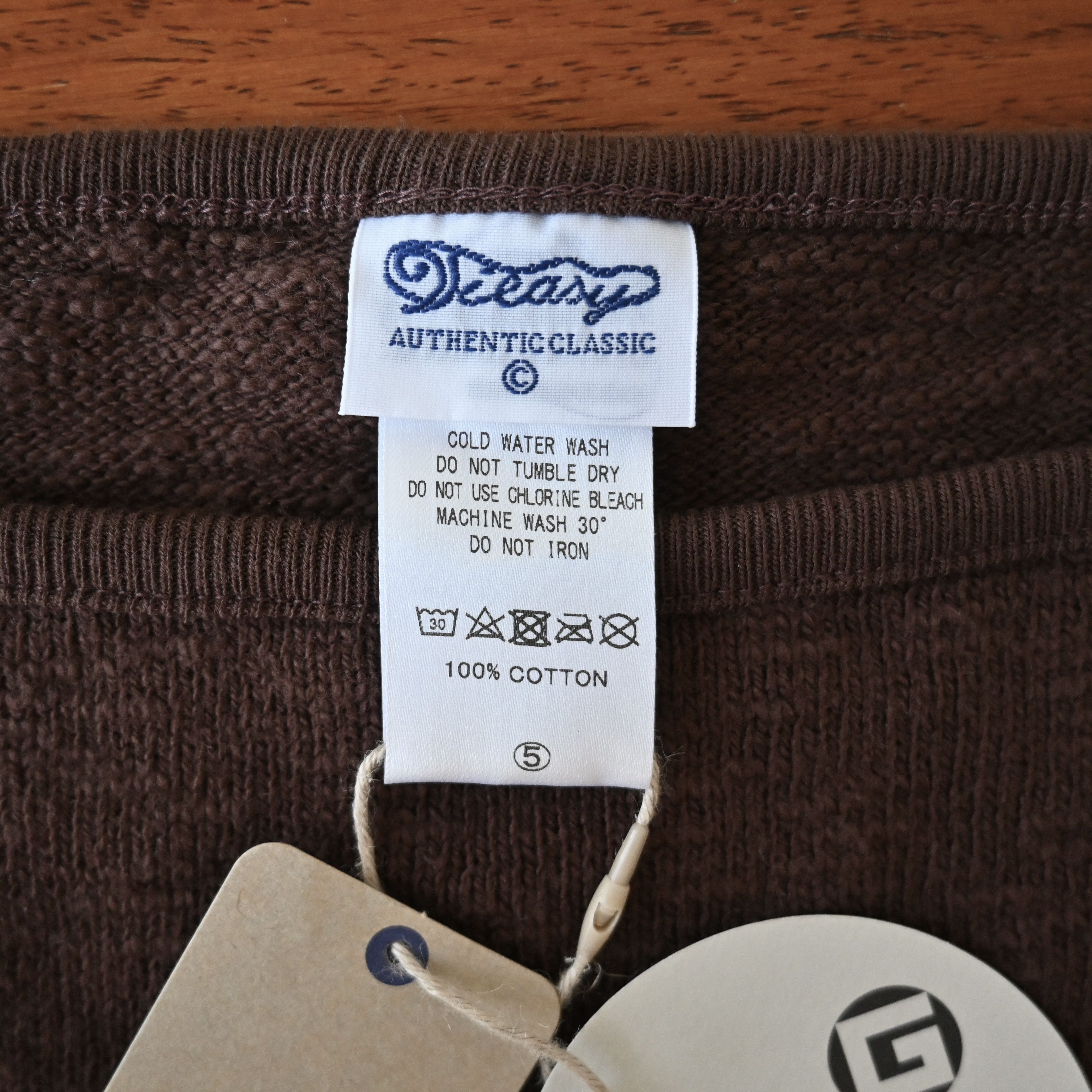 Japanese Brand Tieasy te001 heavyweight slub boatneck shirt, made in Japan Size US M / EU 48-50 / 2 - 8 Thumbnail