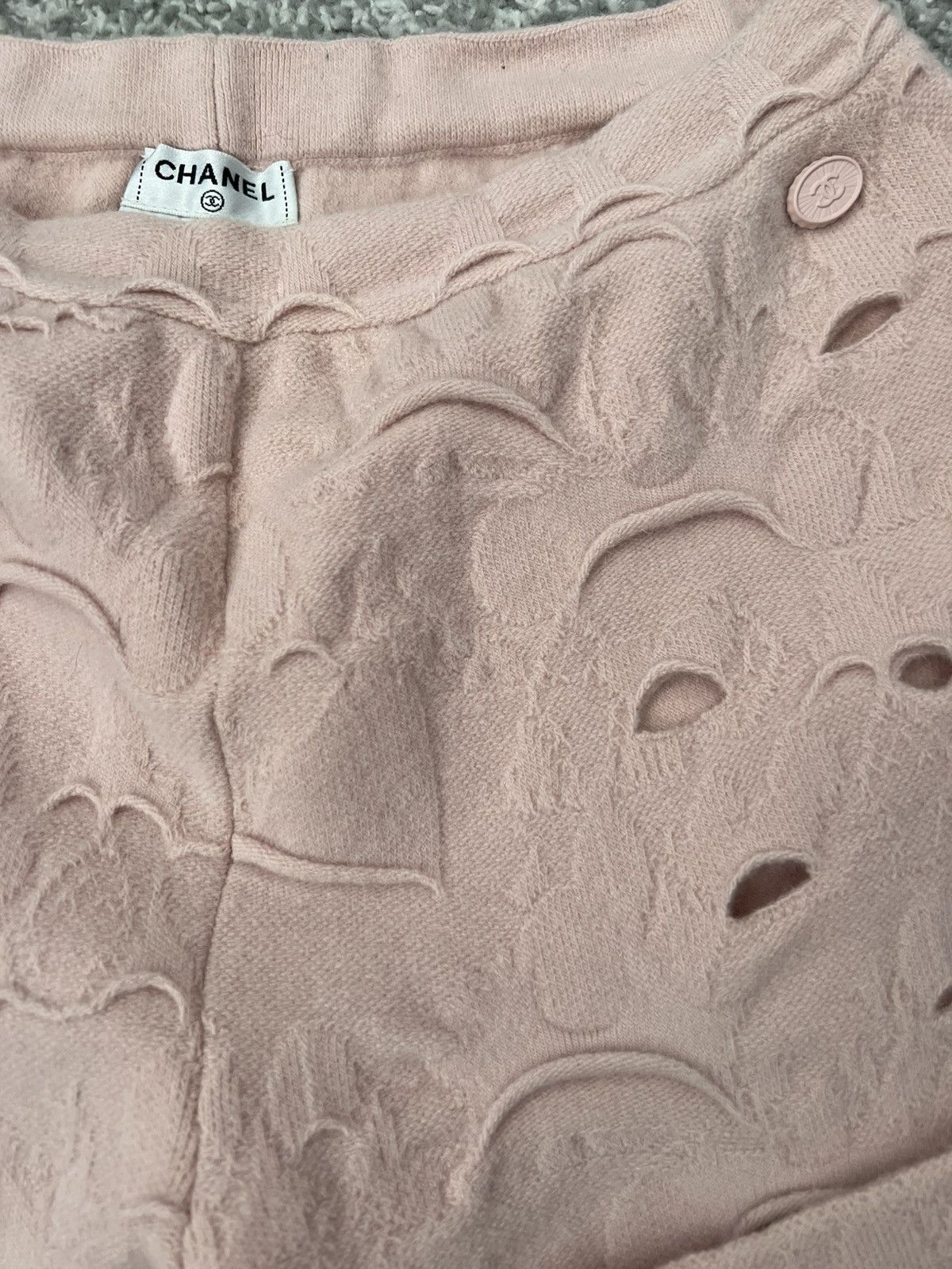 Chanel CHANEL Runway Wool Leggings — Supermarket Collection AW14 Size 24" / US 00 / IT 34 - 8 Thumbnail