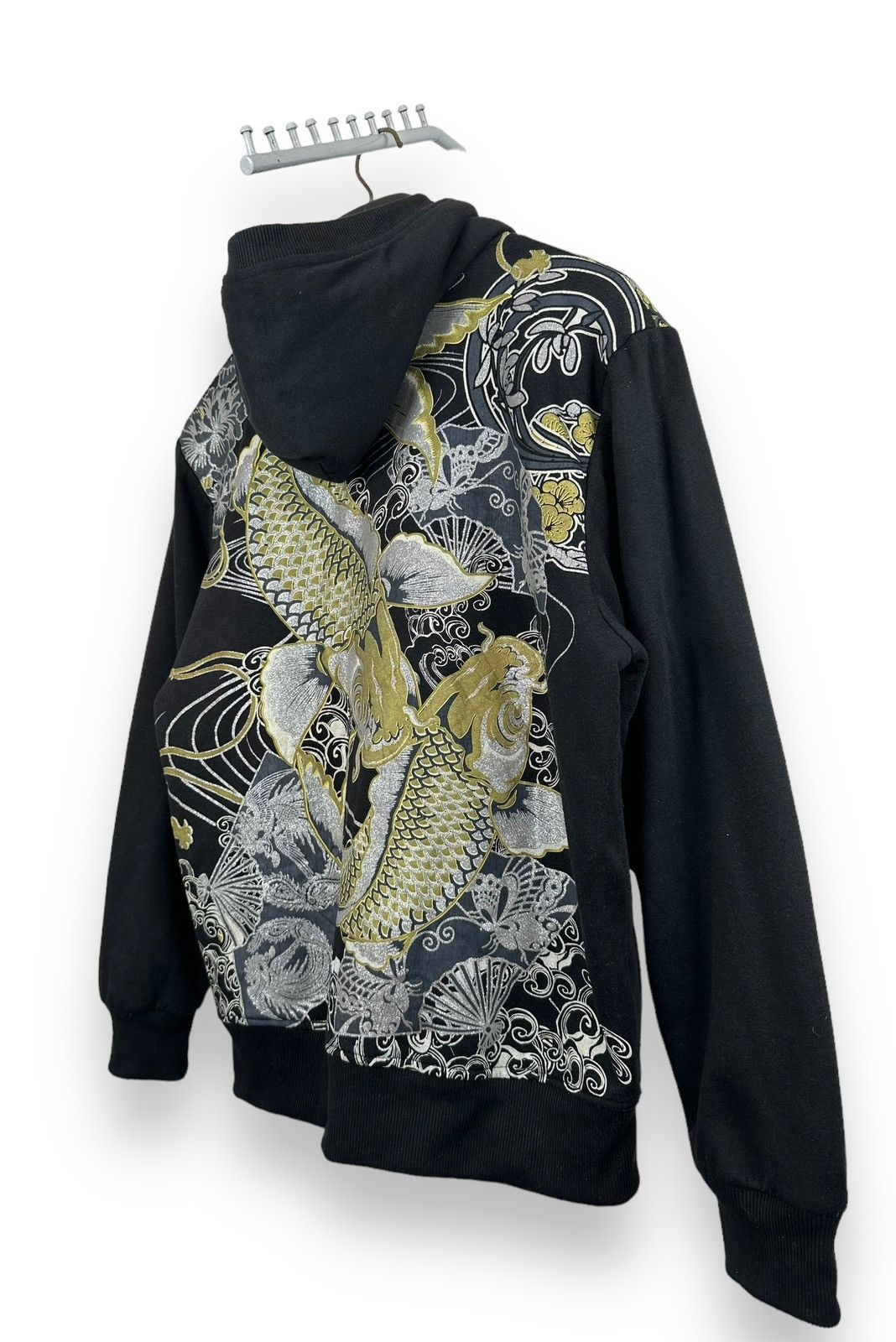 Evisu × Kings Of Indigo Hoodie Koi Looklike Evisu Size US L / EU 52-54 / 3 - 3 Thumbnail