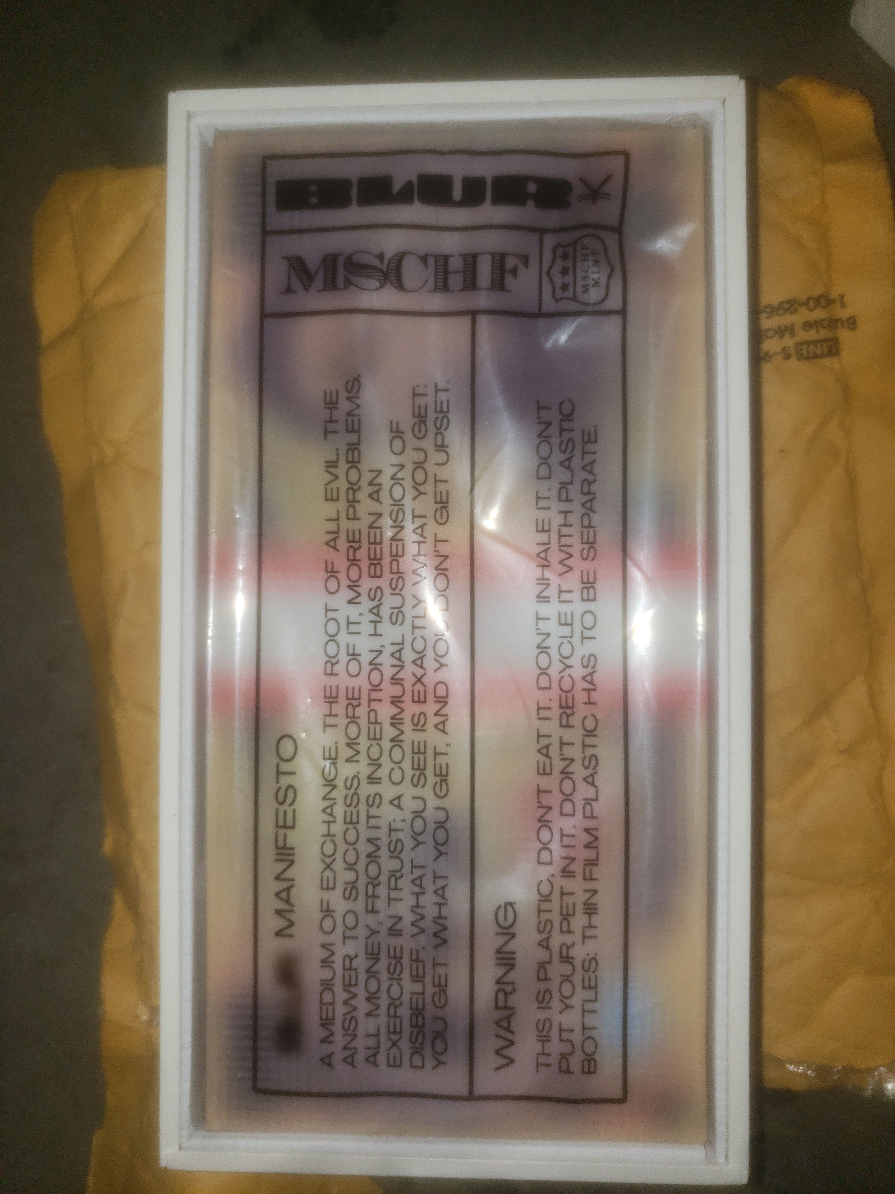 MSCHF MSCHF Blur ¥5,000 Yen Japanese Money Stack Figure Drop #95