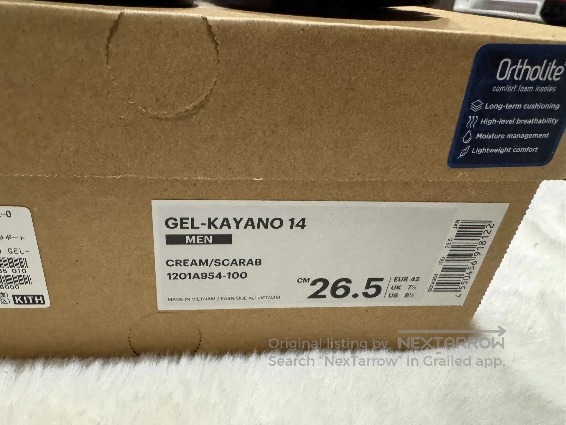 Asics Kith Asics Gel. Size US 9 / EU 42 - 5 Thumbnail