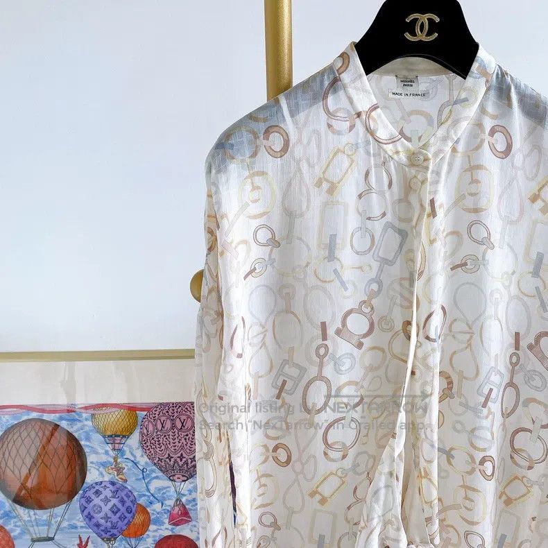 Hermes Hermes Silk Dress Size XXS / US 00 / IT 34 - 3 Thumbnail