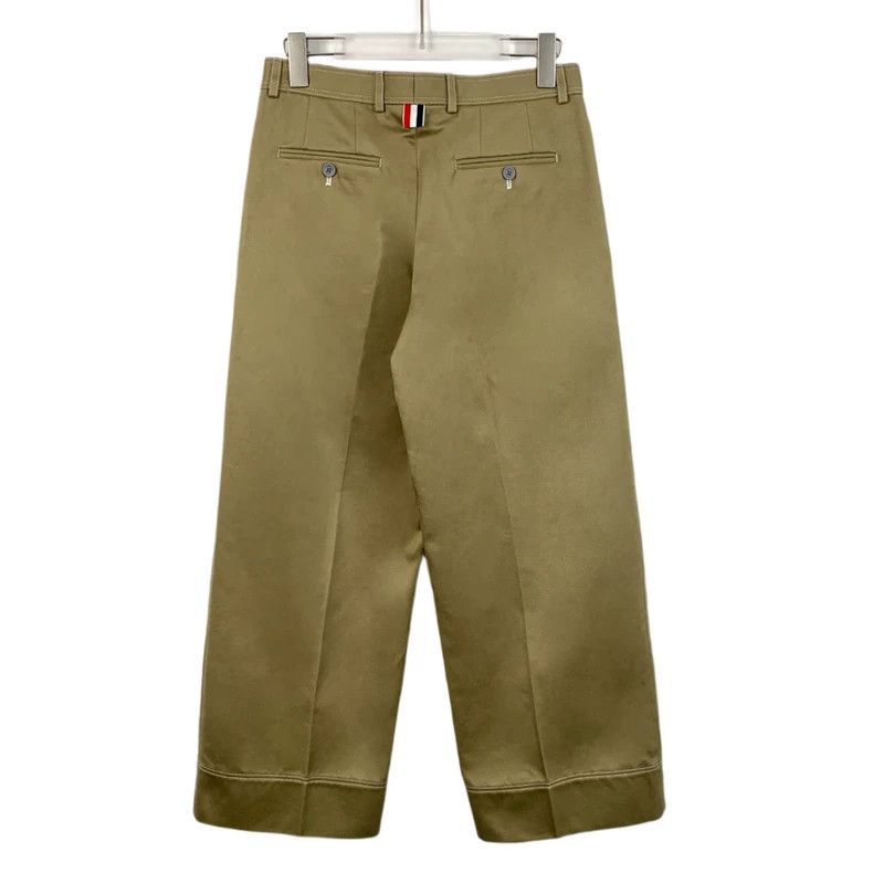 Thom Browne Thom Browne size38 Kasikay cotton wide leg casual trousers Size US 38 / EU 54 - 2 Thumbnail