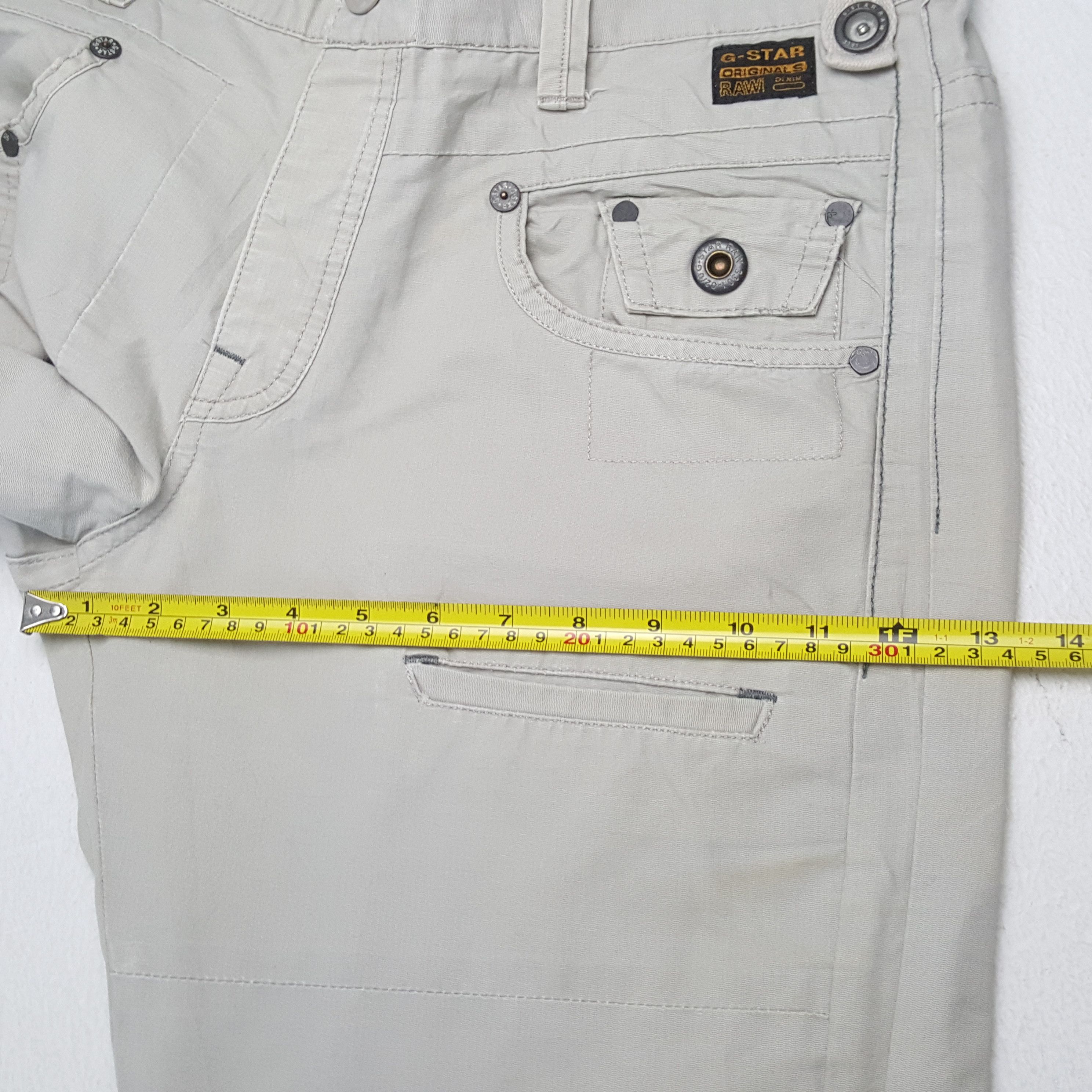 G-Star × Vintage Vintage G-STAR RAW Japanese Brand Streetwear Style Pants Size US 36 / EU 52 - 9 Thumbnail