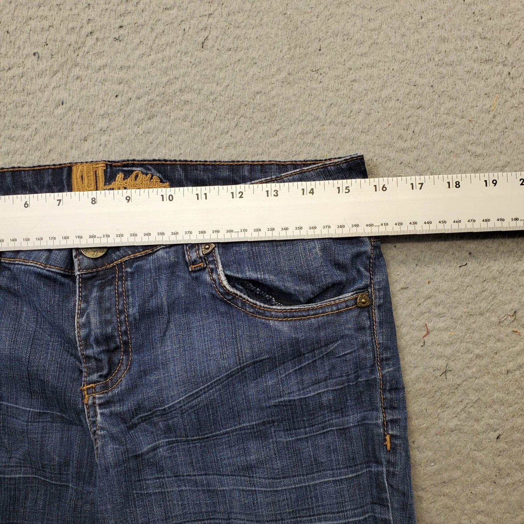 Vintage KUT from the Kloth Jeans Womens 6 Blue Denim Slim Fit Stretch 5-Pocket Design Jeans Size 28" / US 6 / IT 42 - 6 Thumbnail