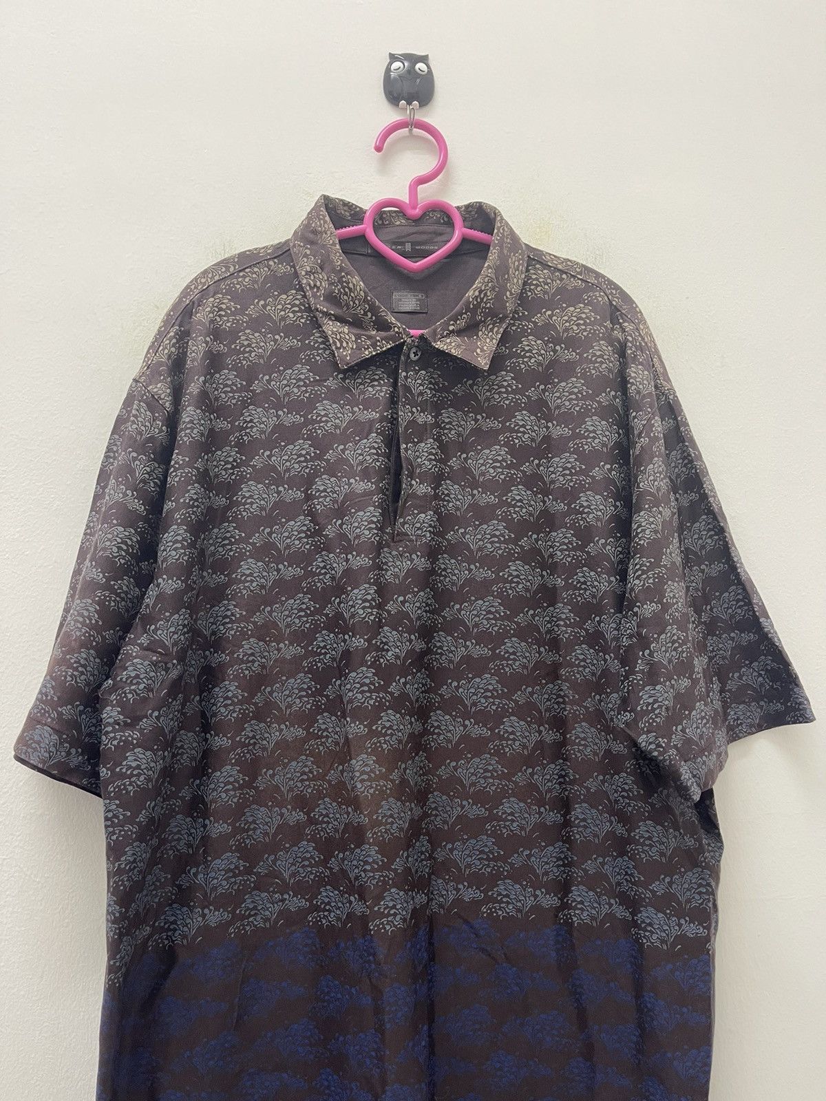 Nike Rare Vintage NIKE TIGER WOODS Full All Over Print Size US L / EU 52-54 / 3 - 2 Thumbnail