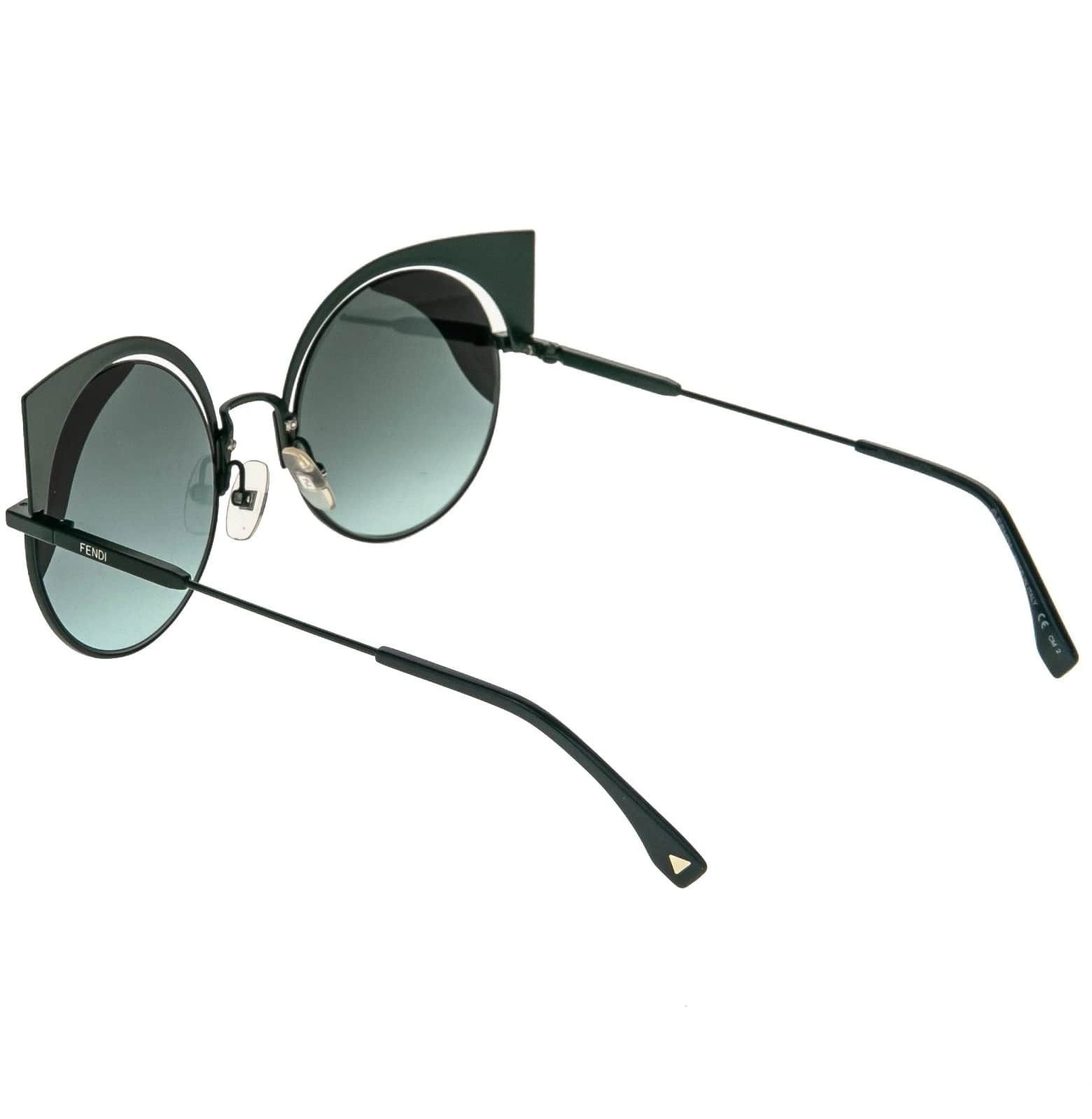 Fendi FENDI HYPNOSHINE FF0215S Green Blue Fashion Sunglass 0215 Size ONE SIZE - 4 Thumbnail