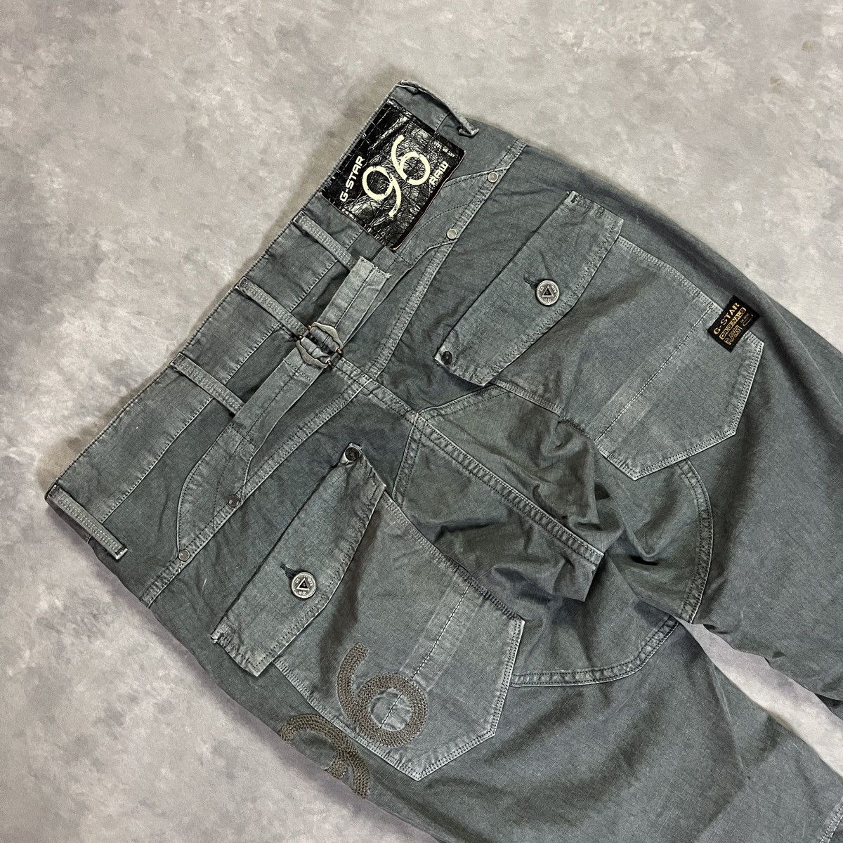 GOA Vintage G-Star Raw - Military Panel y2k Lgb Ifsix Vkei Goa Size US 31 - 12 Thumbnail