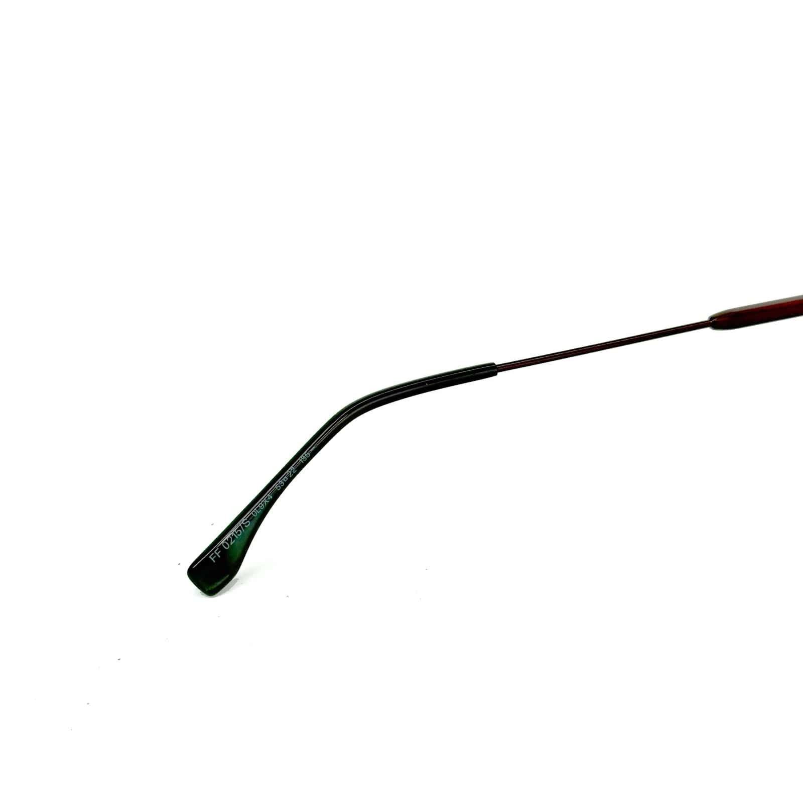 Fendi FENDI 0215 HYPNOSHINE FF0215S Burgundy Pink Gold Sunglasses Size ONE SIZE - 2 Thumbnail