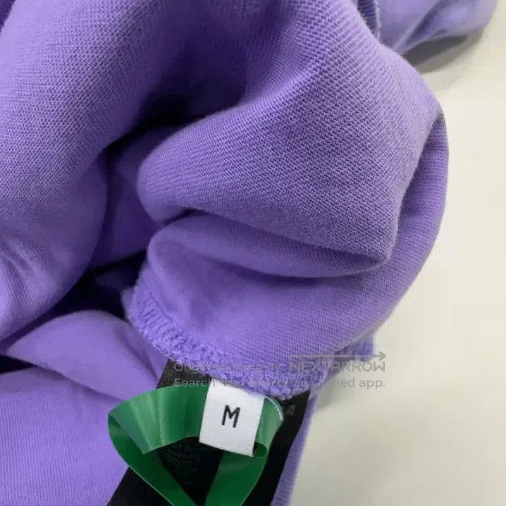 Balenciaga Balenciaga SS22 Purple Logo Hoodie with Distressed Details. Size US M / EU 48-50 / 2 - 3 Thumbnail