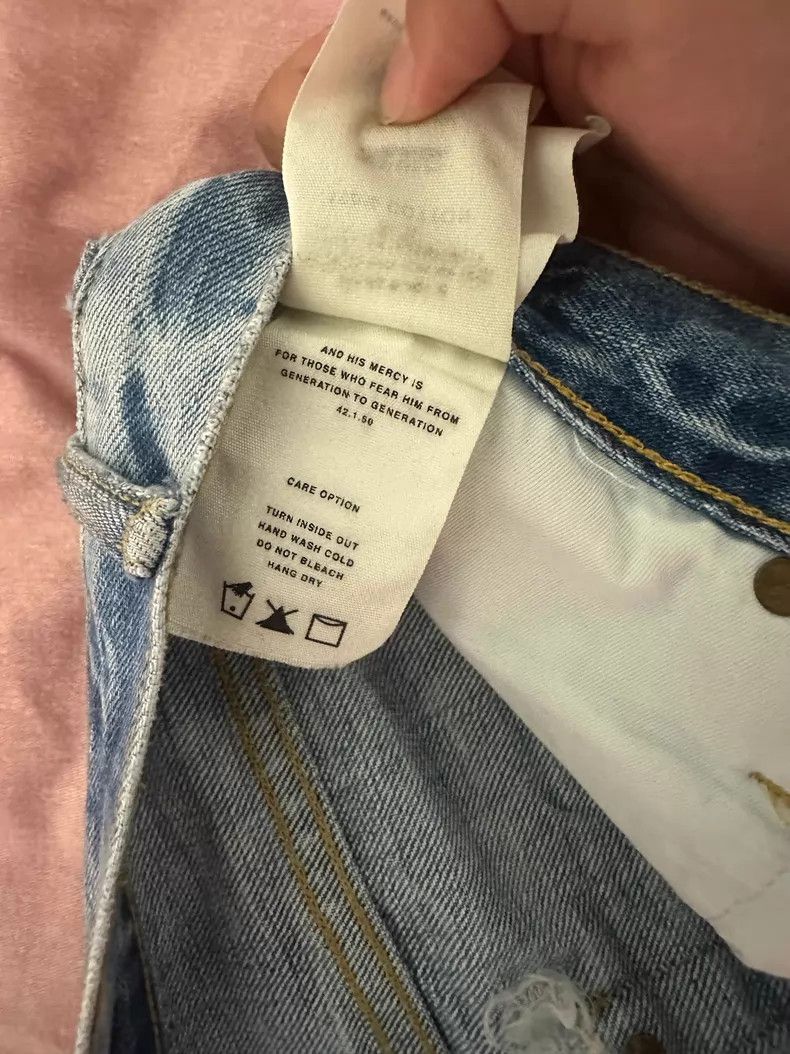 Fear of God Fear of God Season 5 Blue Water Ripple Jeans Size US 29 - 8 Thumbnail