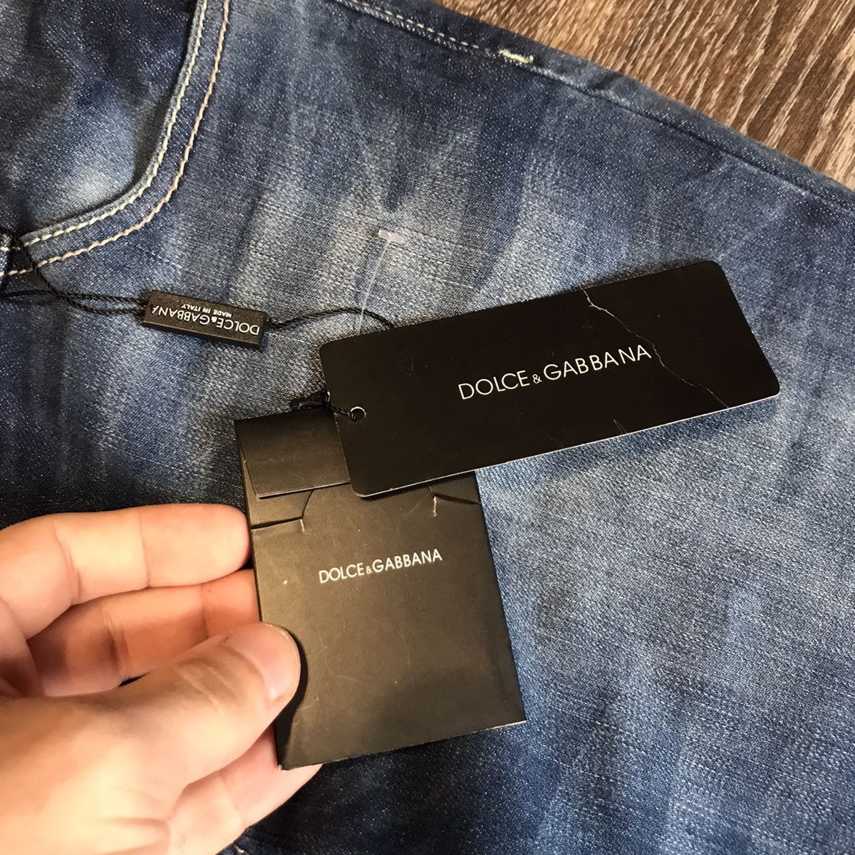 Dolce & Gabbana × Vintage DOLCE & GABBANA JEANS women New pants rare Size 30" / US 8 / IT 44 - 7 Thumbnail