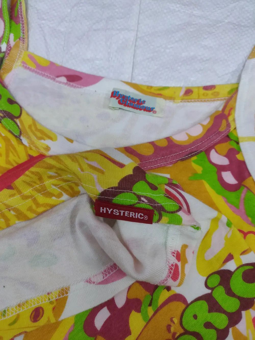 Hysteric Glamour Hysteric glamour over print tank top Size S / US 4 / IT 40 - 4 Thumbnail