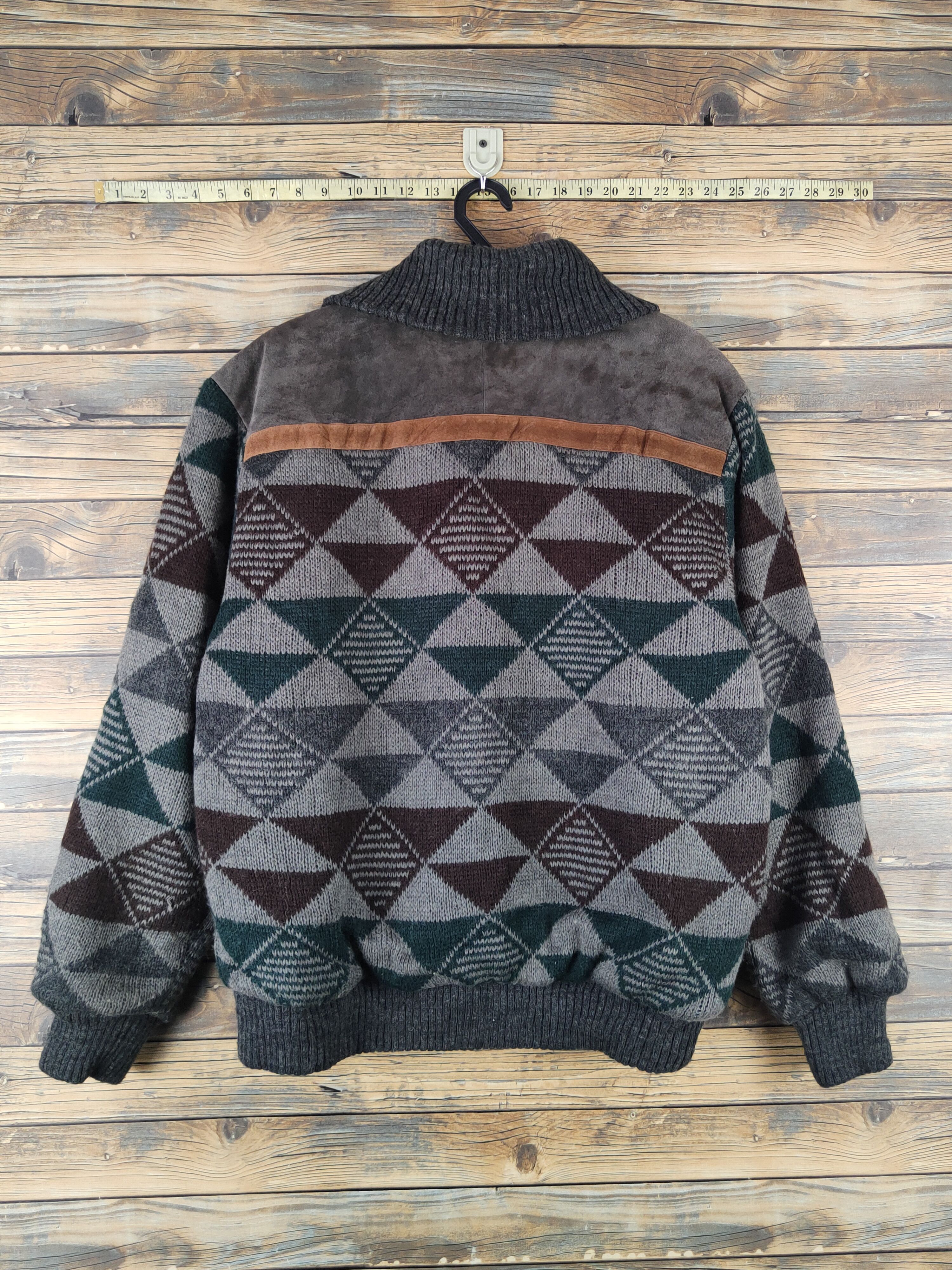 Vintage DL Bi Colman Dark Gray Knitwear Sweaters #1380 Size US L / EU 52-54 / 3 - 7 Thumbnail