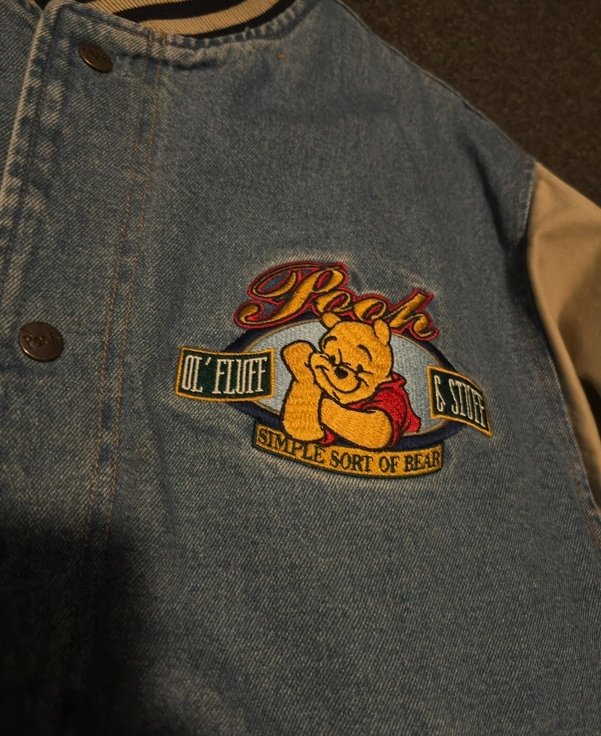 Disney Winnie the Pooh Bomber jacket Size US M / EU 48-50 / 2 - 3 Thumbnail