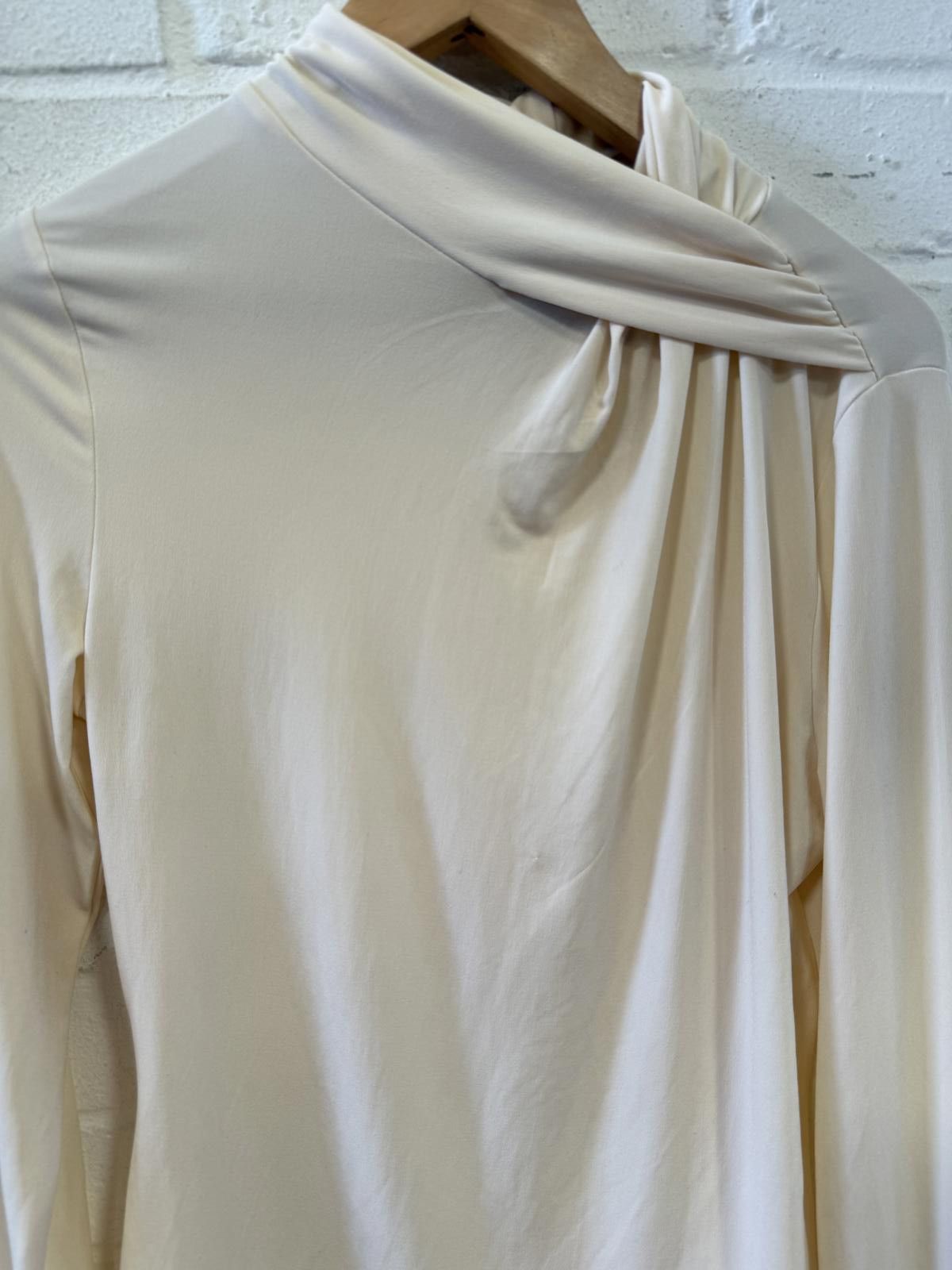 H&M Stylish Long Sleeve Mock Neck Top by H&M Size M / US 6-8 / IT 42-44 - 4 Thumbnail