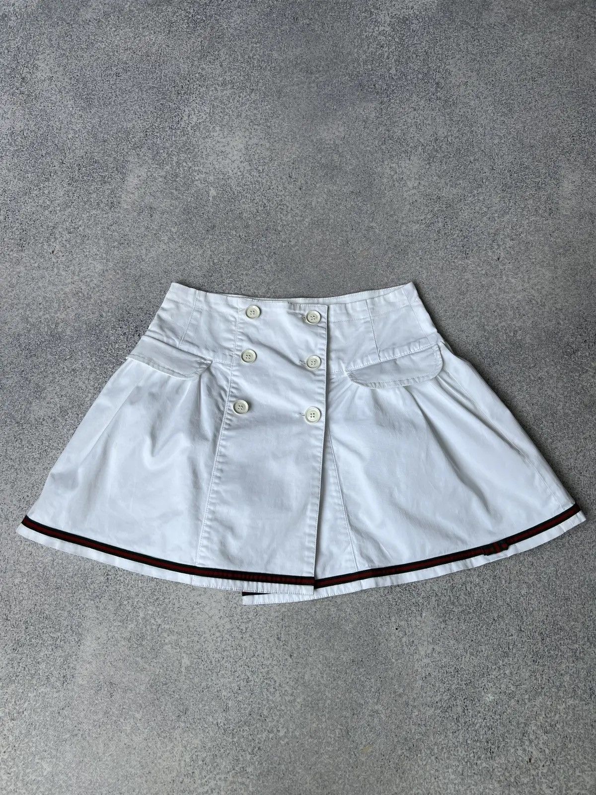 Designer × Gucci × Vintage Vintage Gucci Luxury Skirt Size M / US 6-8 / IT 42-44 - 2 Thumbnail