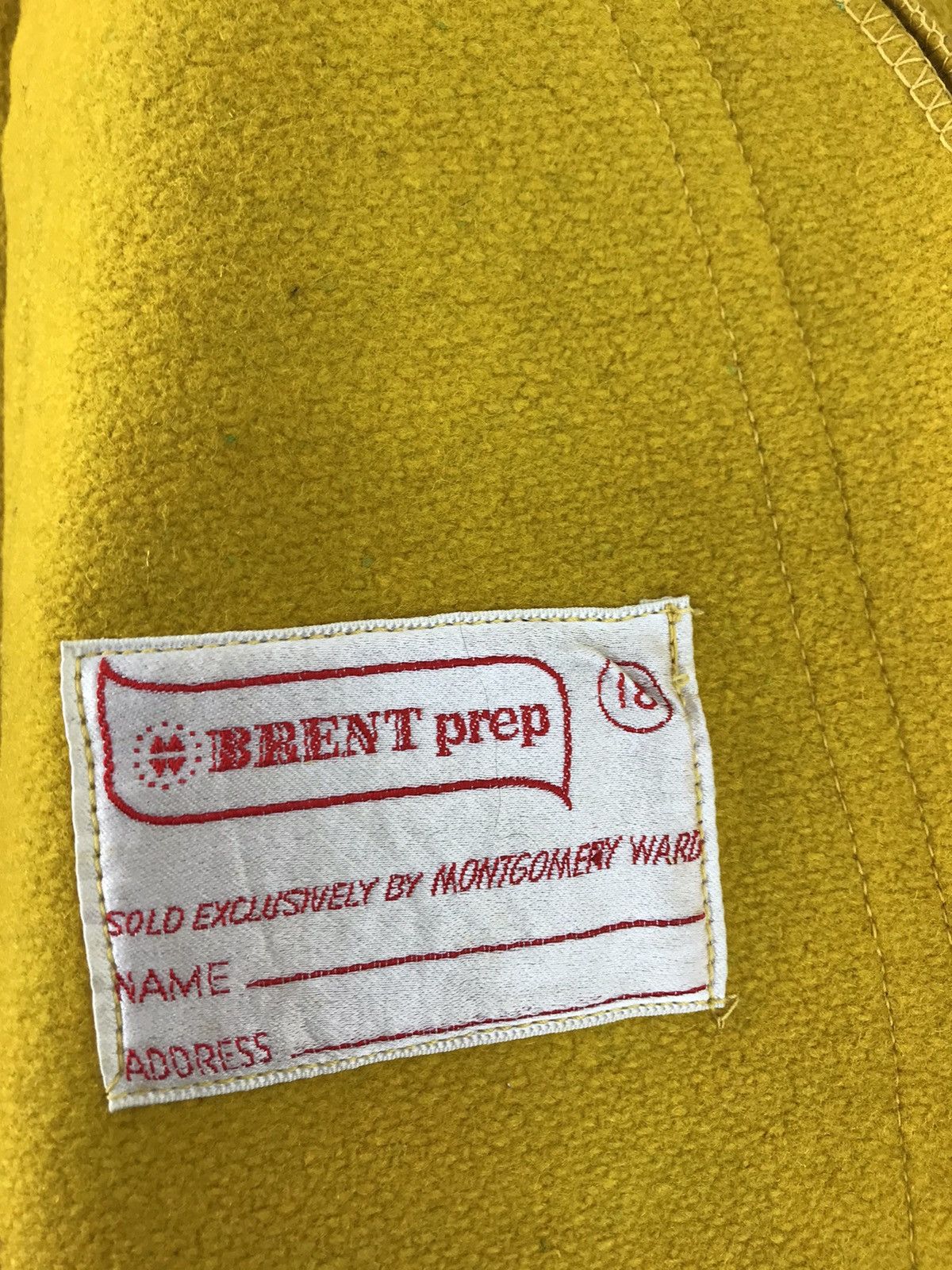 Vintage Brent Prep Montgomery Snap Varsity Jacket Heavy Wool Sleeve Size US M / EU 48-50 / 2 - 7 Thumbnail