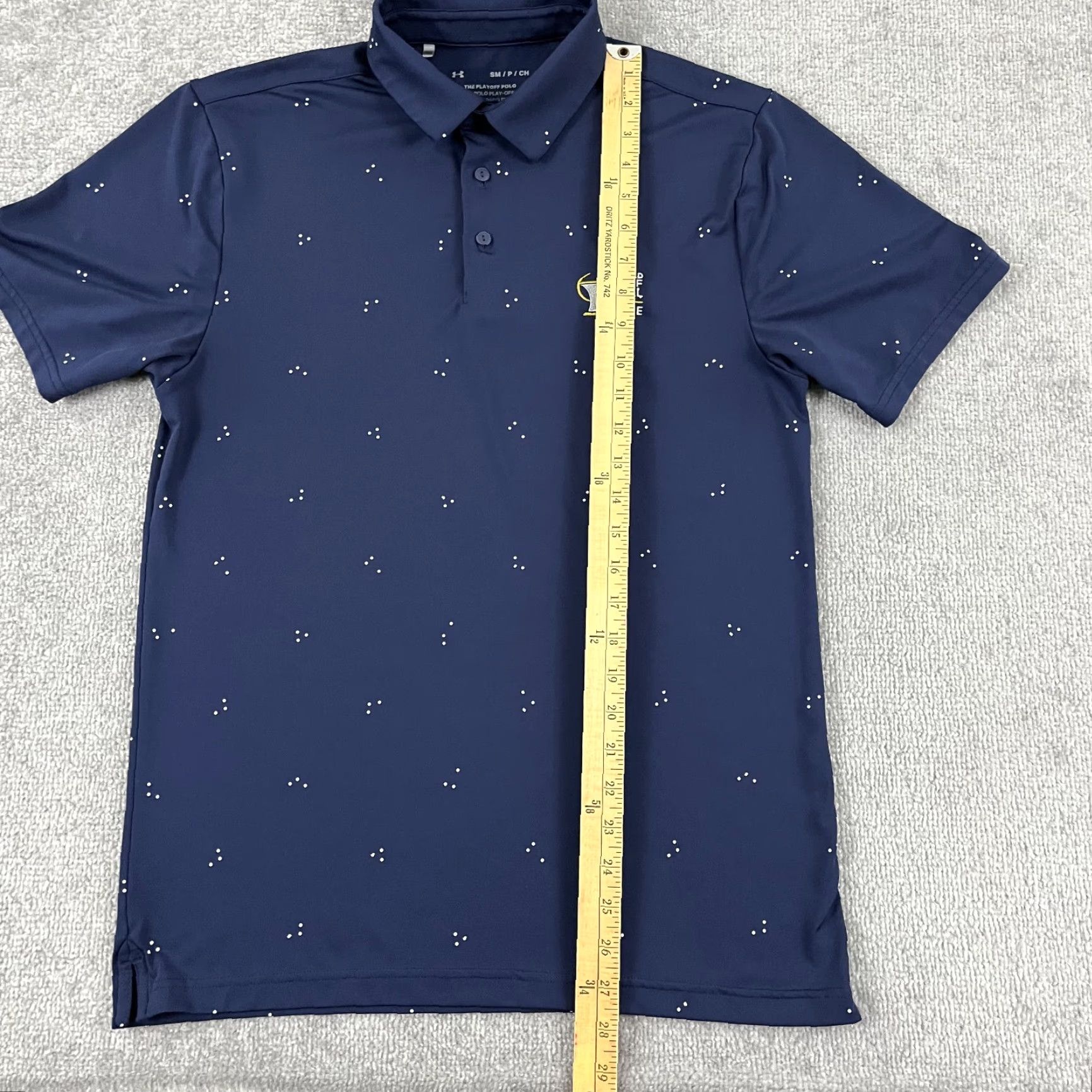 Under Armour Under Armour Playoff Polo Shirt Mens Small World Golf Hall of Fame Size US S / EU 44-46 / 1 - 4 Thumbnail