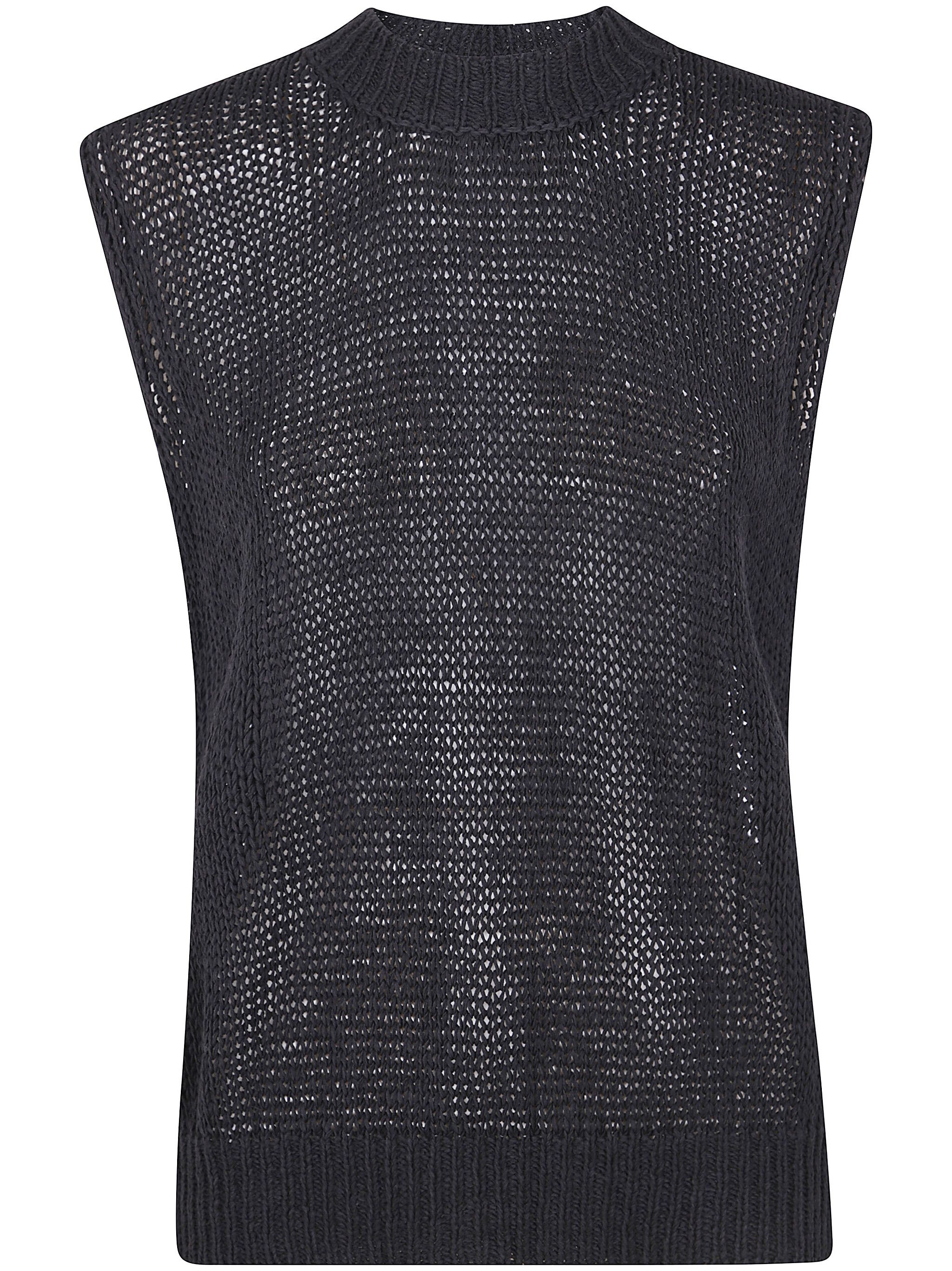 SLIPOVER WAISTCOAT ROUND NECK SLEEVELESS