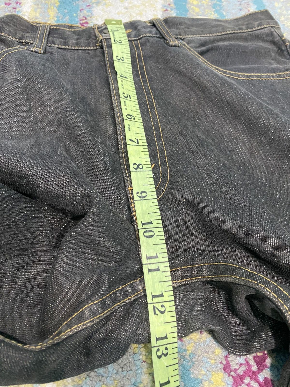 Junya Watanabe AD2004 Junya Watanabe X COMME des GARÇONS Denim Black Jeans Size US 34 / EU 50 - 7 Thumbnail