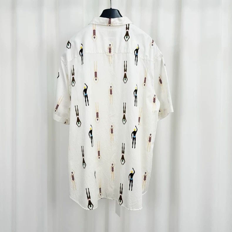 Thom Browne Thom Browne size3 Figure short-sleeved shirt Size US L / EU 52-54 / 3 - 2 Thumbnail
