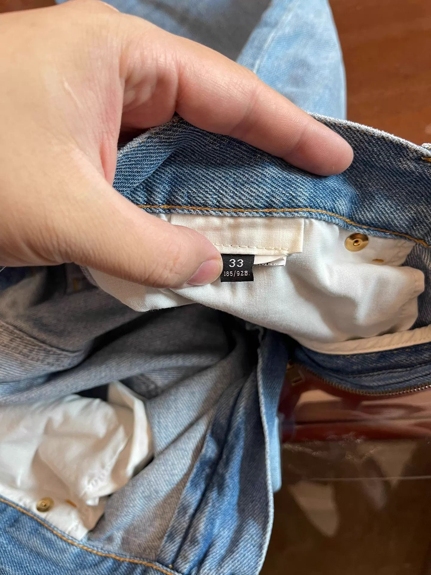 Versace Versace Classic Blue Jeans Medusa Head 33 Size US 33 - 6 Thumbnail