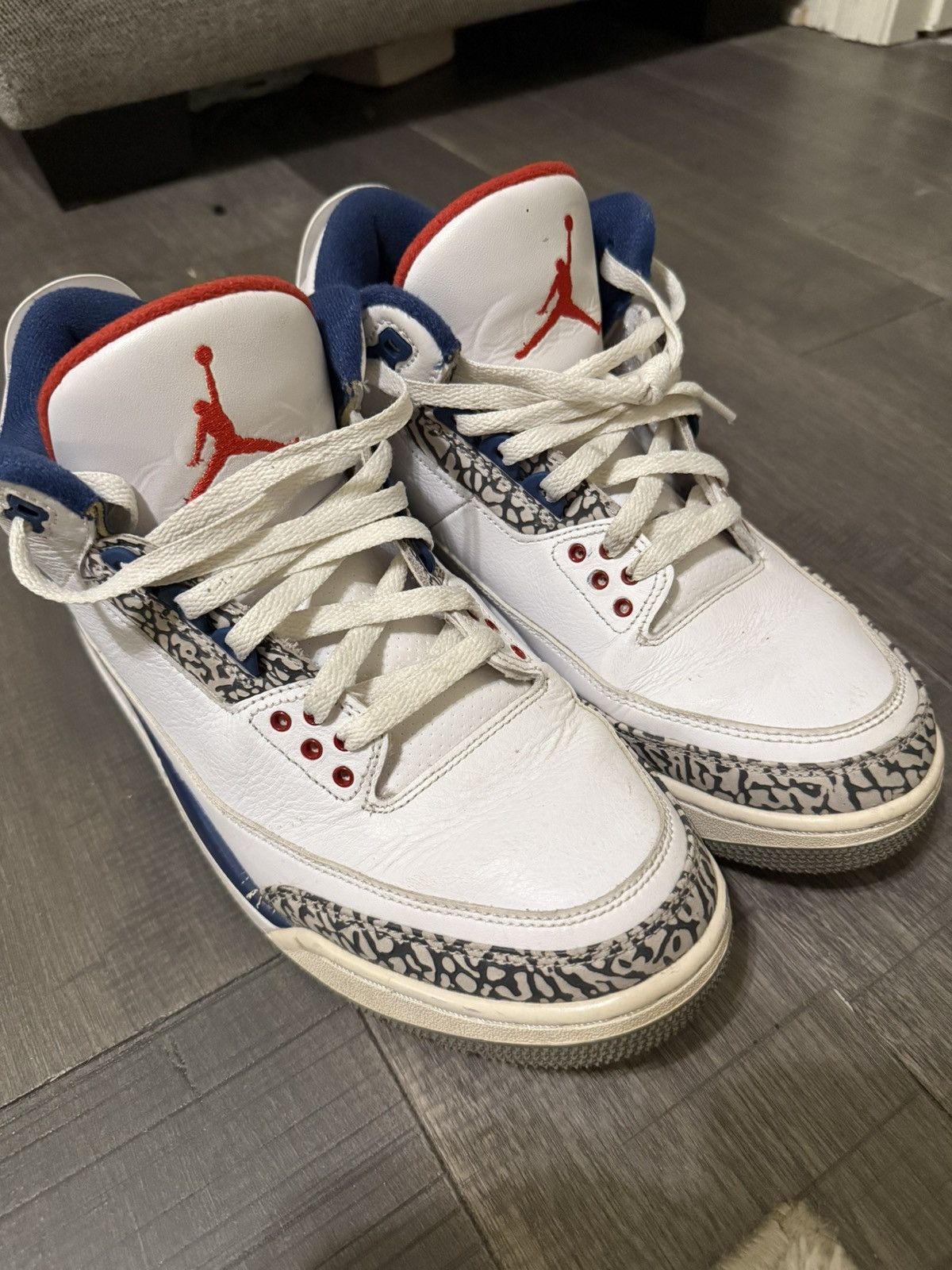 Jordan Brand × Nike Jordan 3 True Blue Size US 10 / EU 43 - 1 Thumbnail