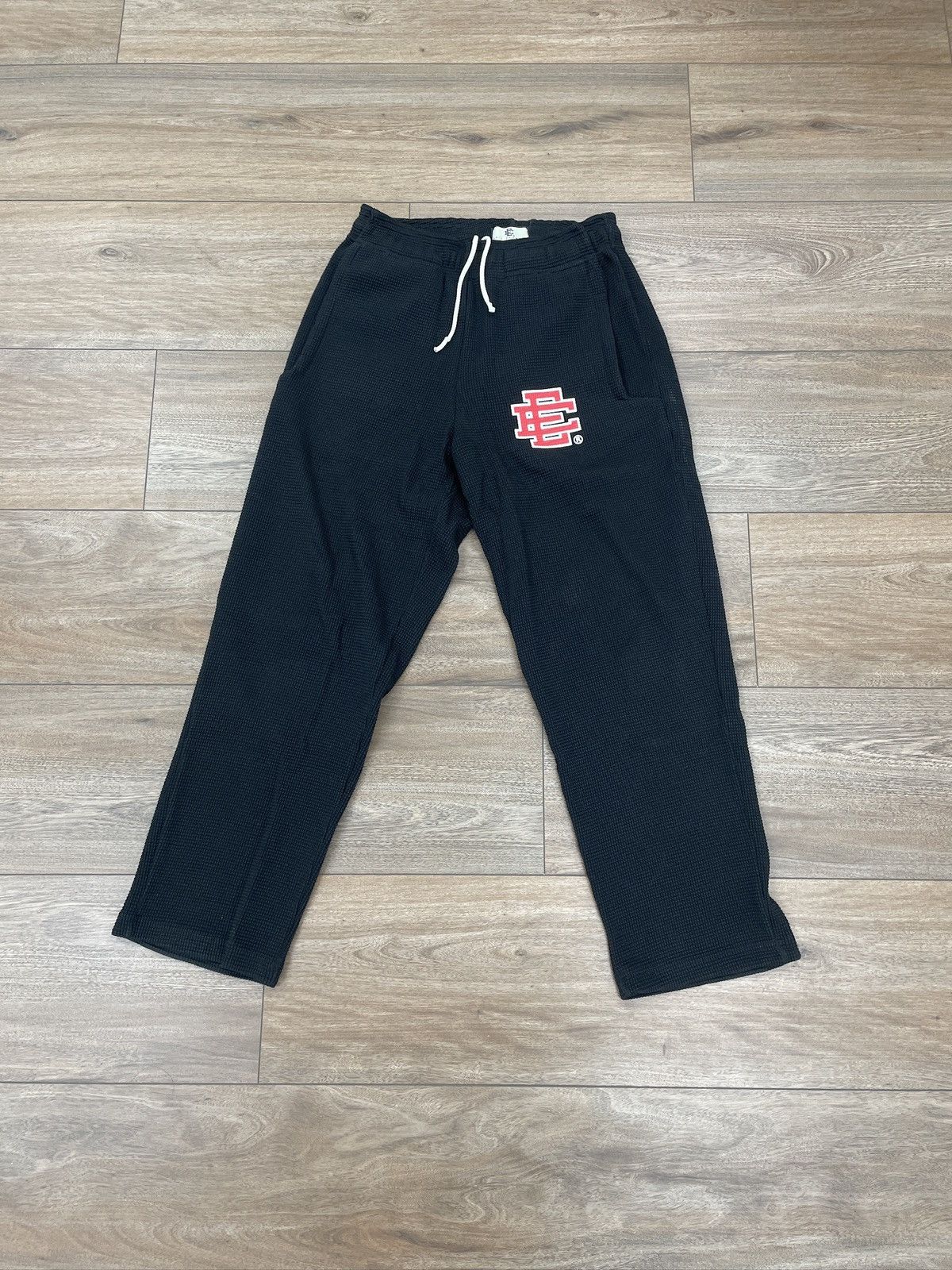 Eric Emanuel Eric Emanuel Black Thermal Pants Size US 30 / EU 46 - 1 Thumbnail