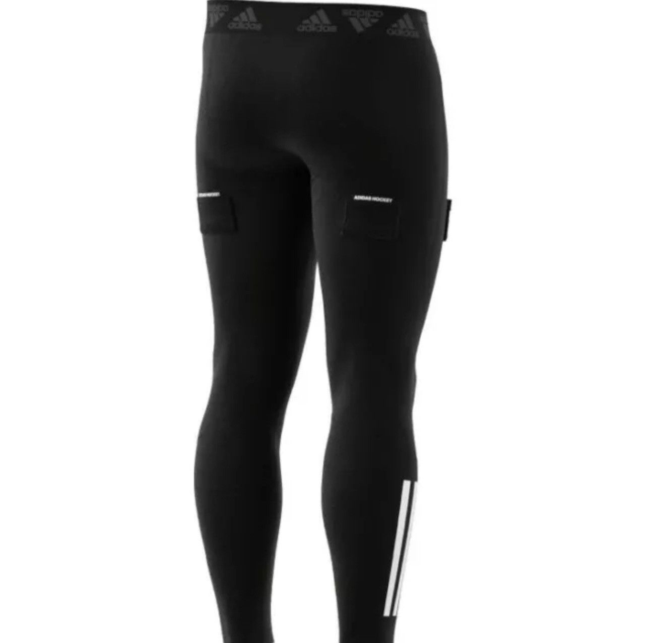 Adidas Adidas Hockey Baselayer Tights with Cup Black adiHockey Pant Size US 32 / EU 48 - 4 Thumbnail