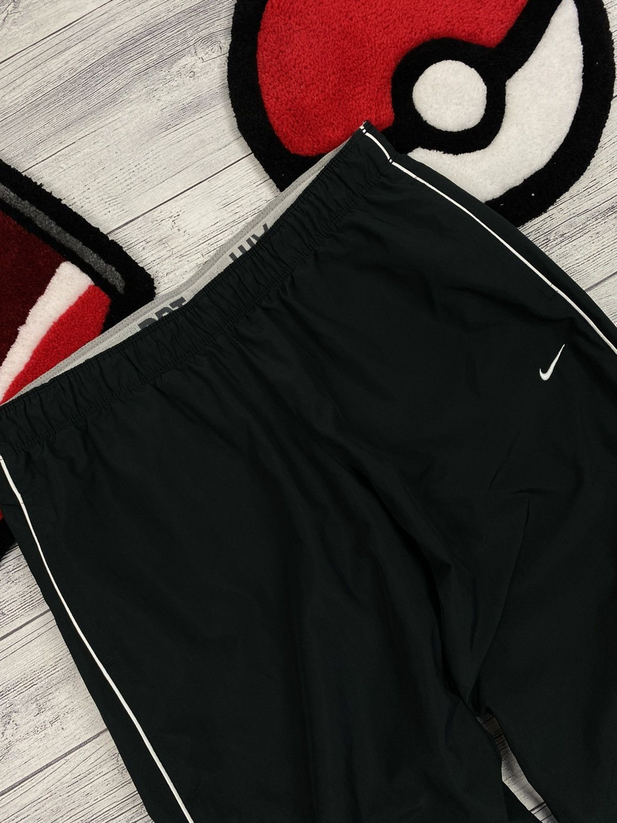 Nike Nike Vintage Nylon Pants Swoosh Drill Y2K Size M Size US 32 / EU 48 - 4 Thumbnail