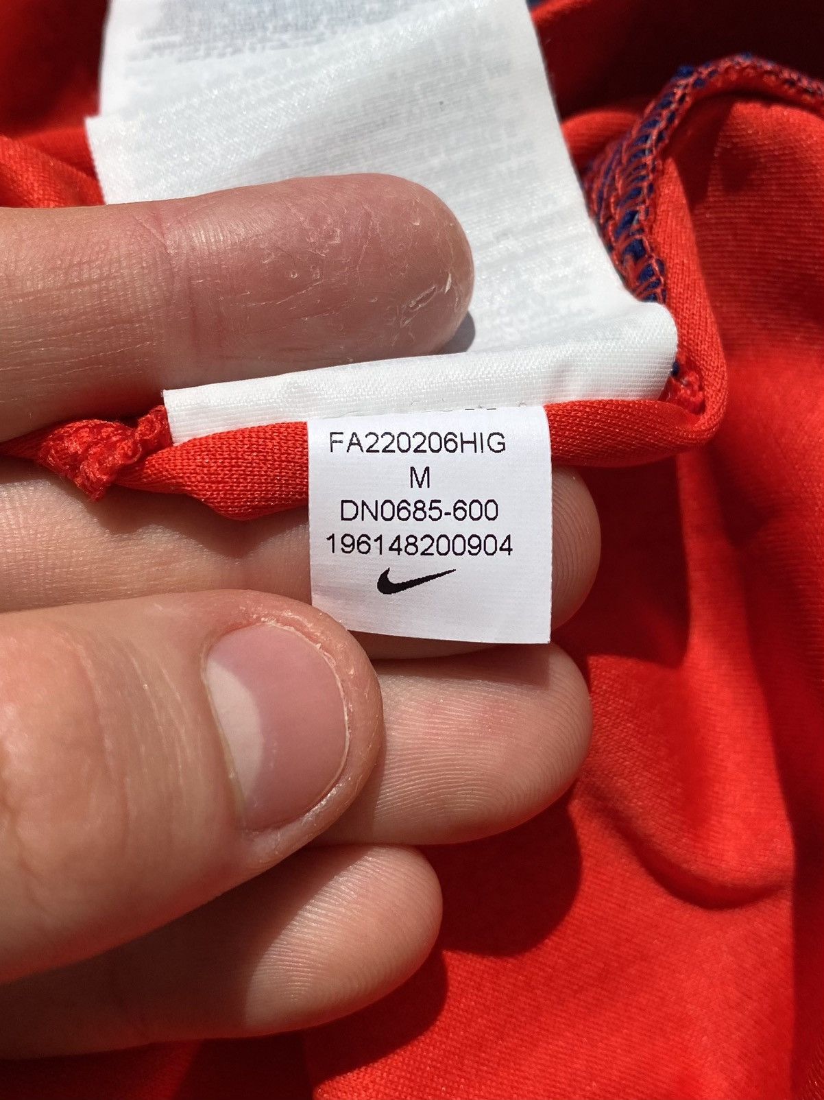 Nike England Team 2022/2024 Football Soccer ShirtJersey Away Nike Size US M / EU 48-50 / 2 - 8 Thumbnail