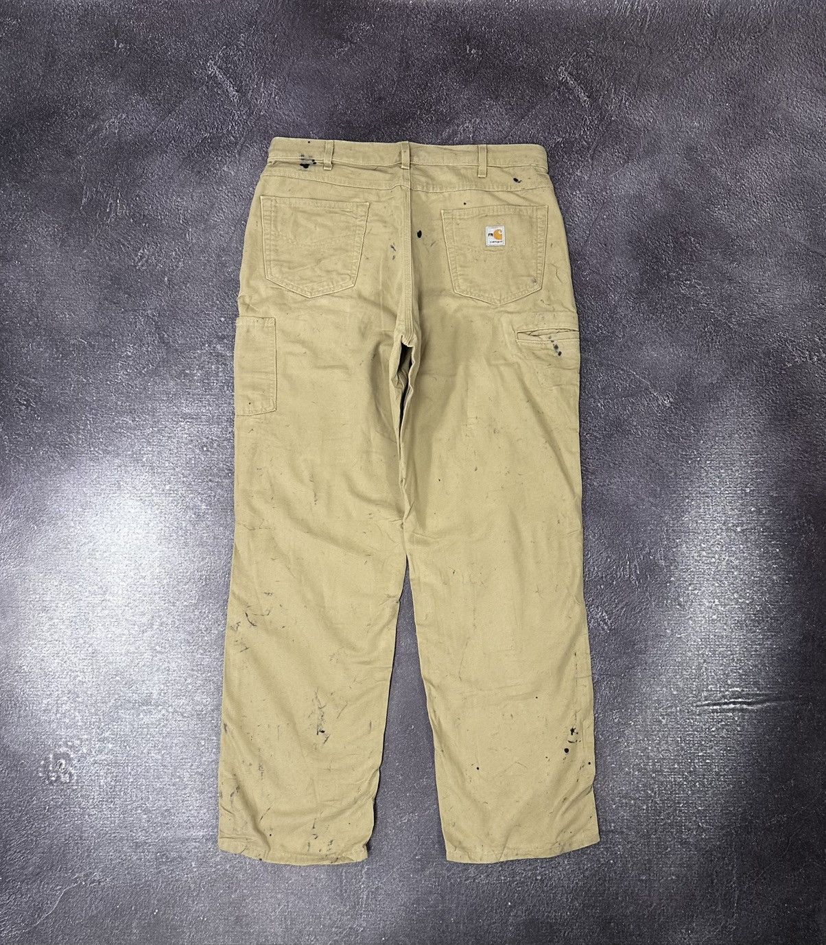 Carhartt Vintage Carhartt Flame Resistant Distressed USA Work Pants Size US 36 / EU 52 - 1 Thumbnail