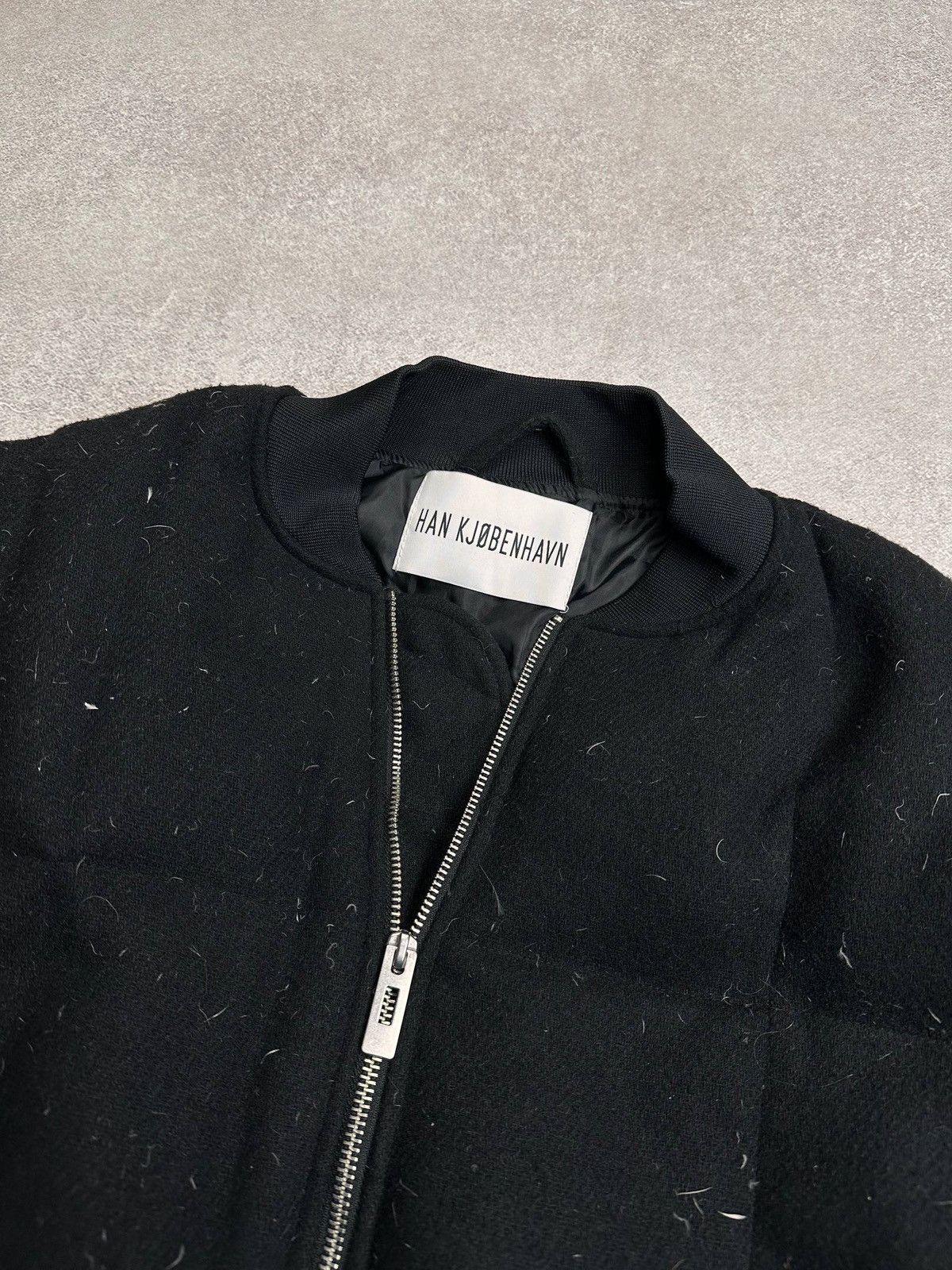 Han Kjobenhavn AW17-12-1 Han Kjobenhavn Quilted Bomber Jacket Black L Size US L / EU 52-54 / 3 - 3 Thumbnail