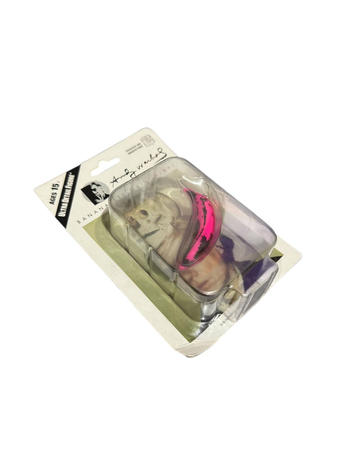 Andy Warhol × Medicom Toy Andy Warhol Ultra Detail Figure Banana Pink New Size ONE SIZE - 2 Thumbnail