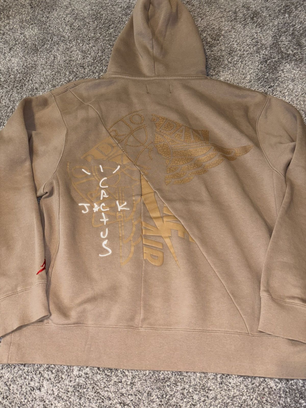 Jordan Brand × Travis Scott Cactus jack hoodie Size US L / EU 52-54 / 3 - 6 Thumbnail