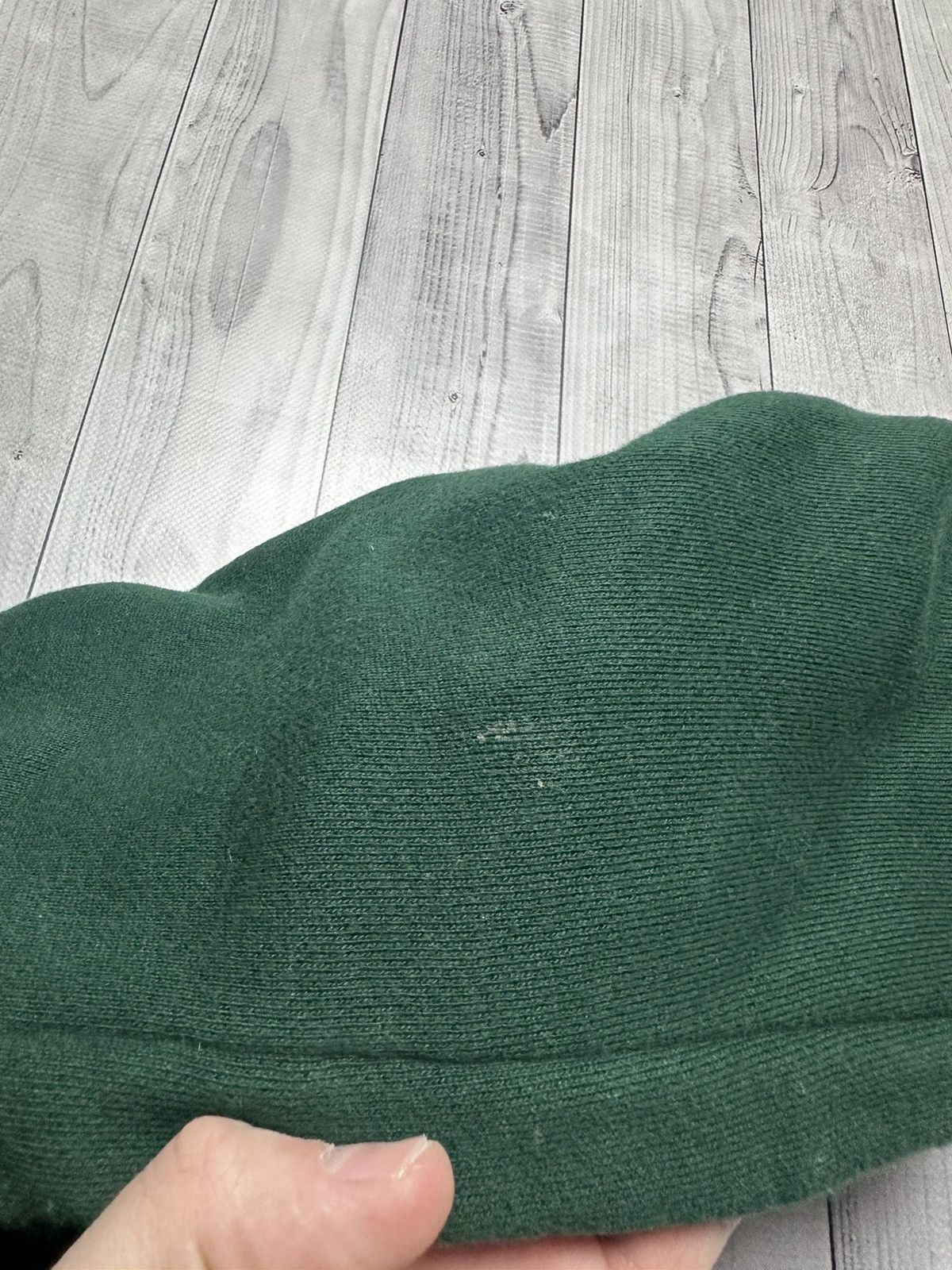 Vintage Vintage polo Ralph Lauren green hoodie big logo size M Size US M / EU 48-50 / 2 - 5 Thumbnail